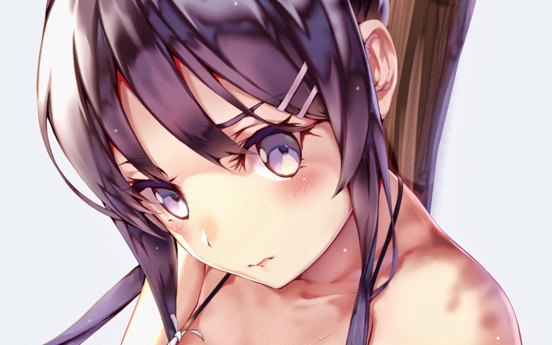 1920x1200 Download wallpaper Mai Sakurajima, manga, Seishun Buta Yarou wa Bunny Girl, artwork, Sakurajima Mai for desktop with resolution 1920x1200. High Quality HD picture wallpaper
