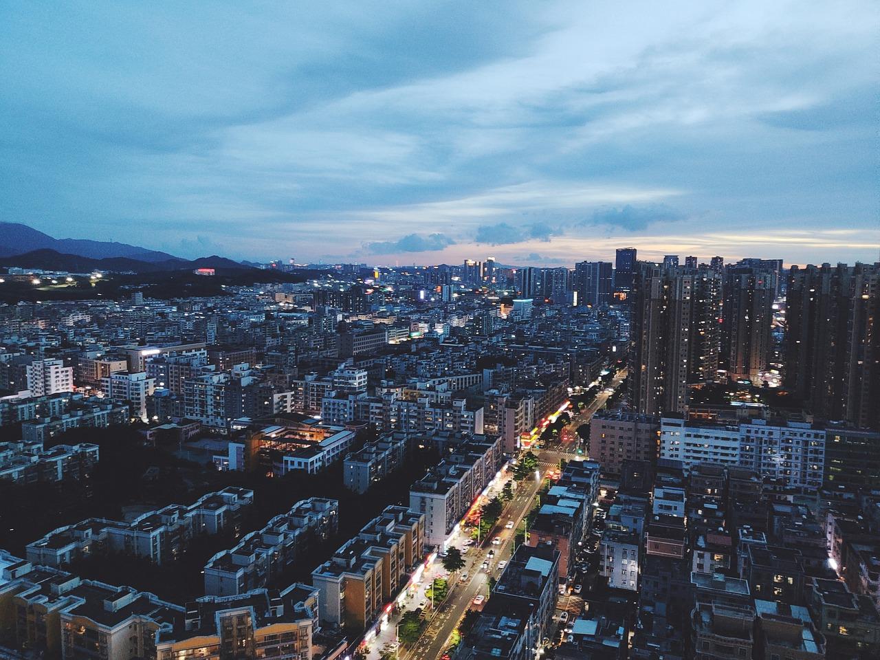 1280x960 Shenzhen City Night