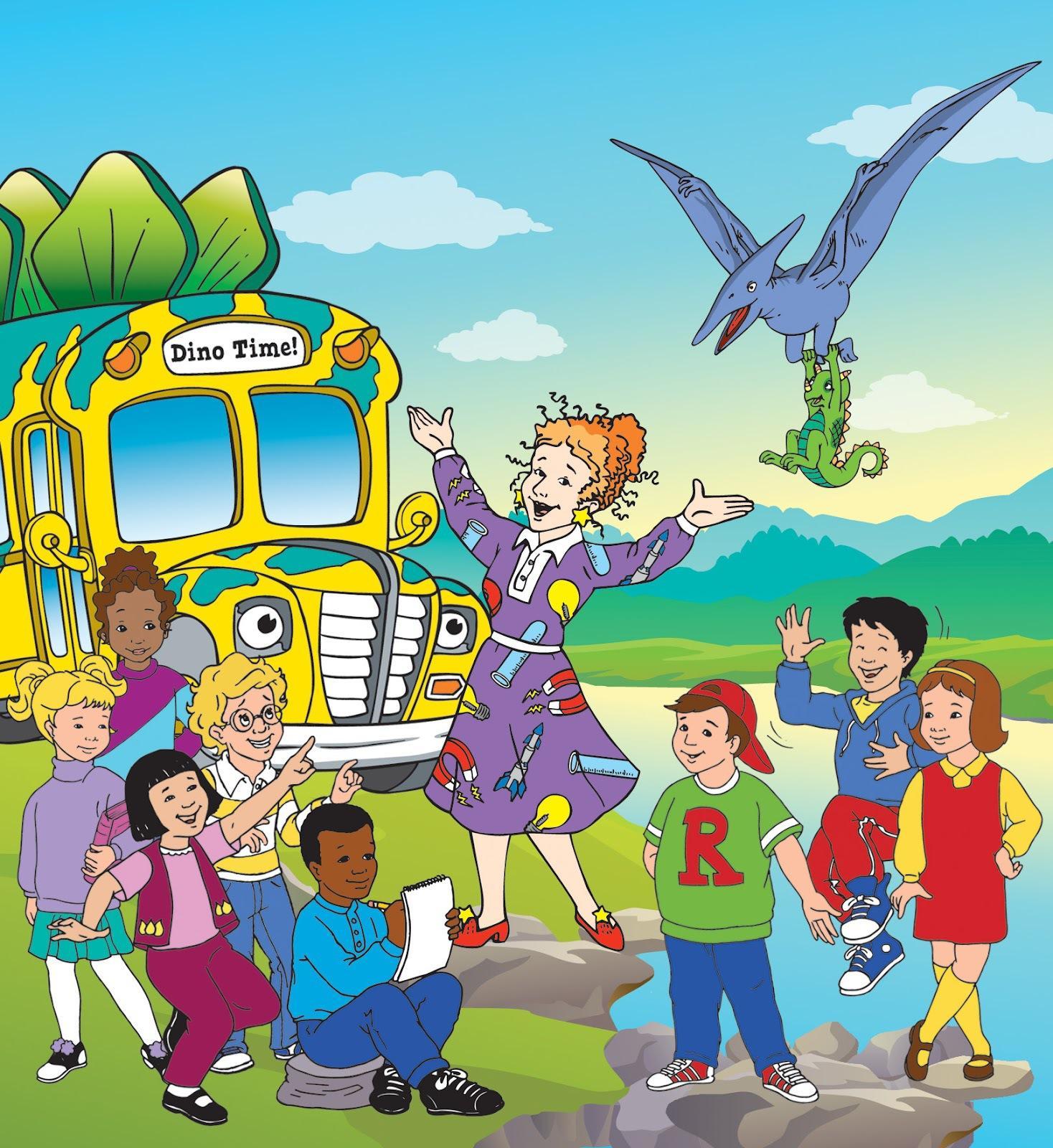 1468x1600 The Magic School Bus Wallpaper