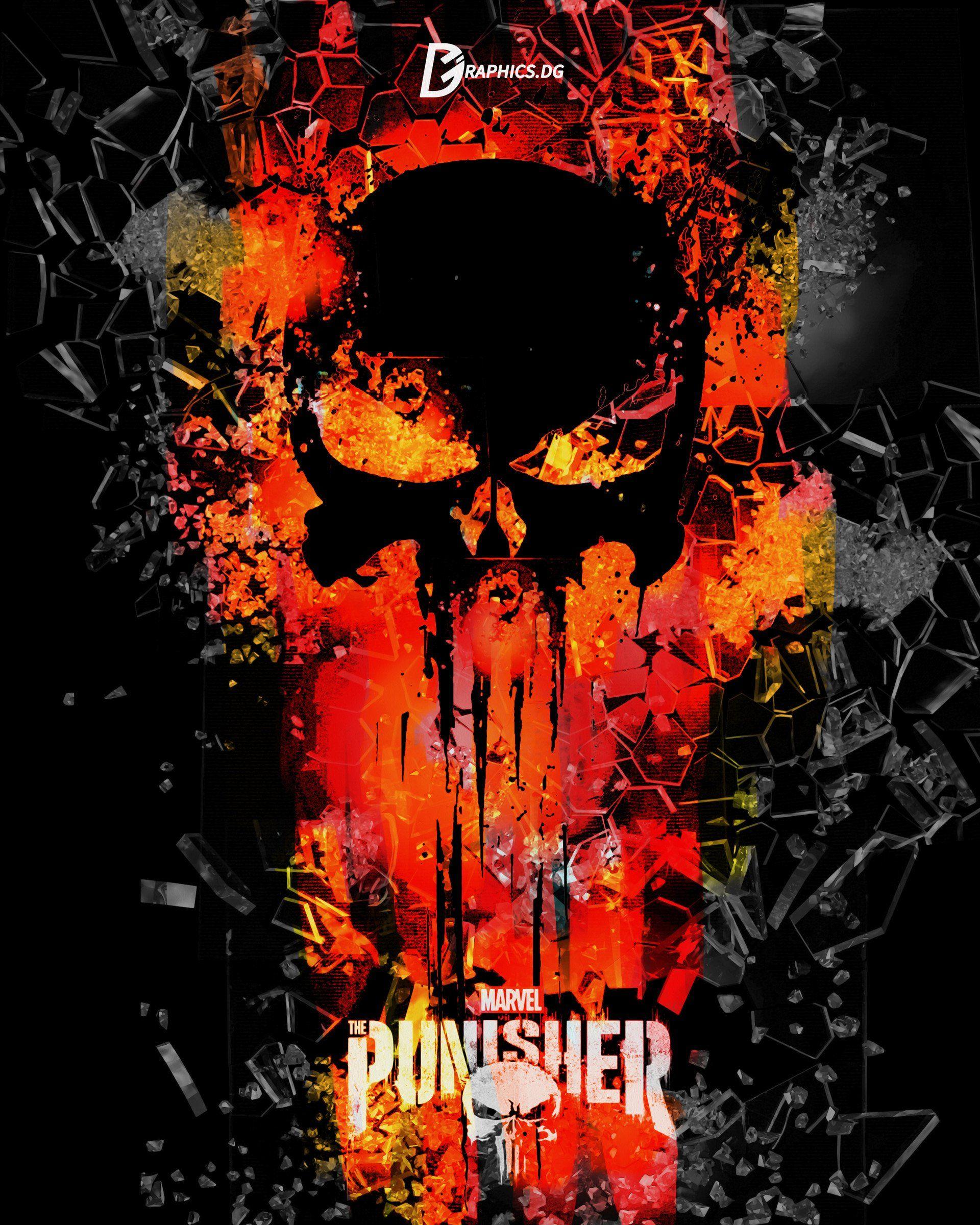 1920x2400 Punisher Wallpaper