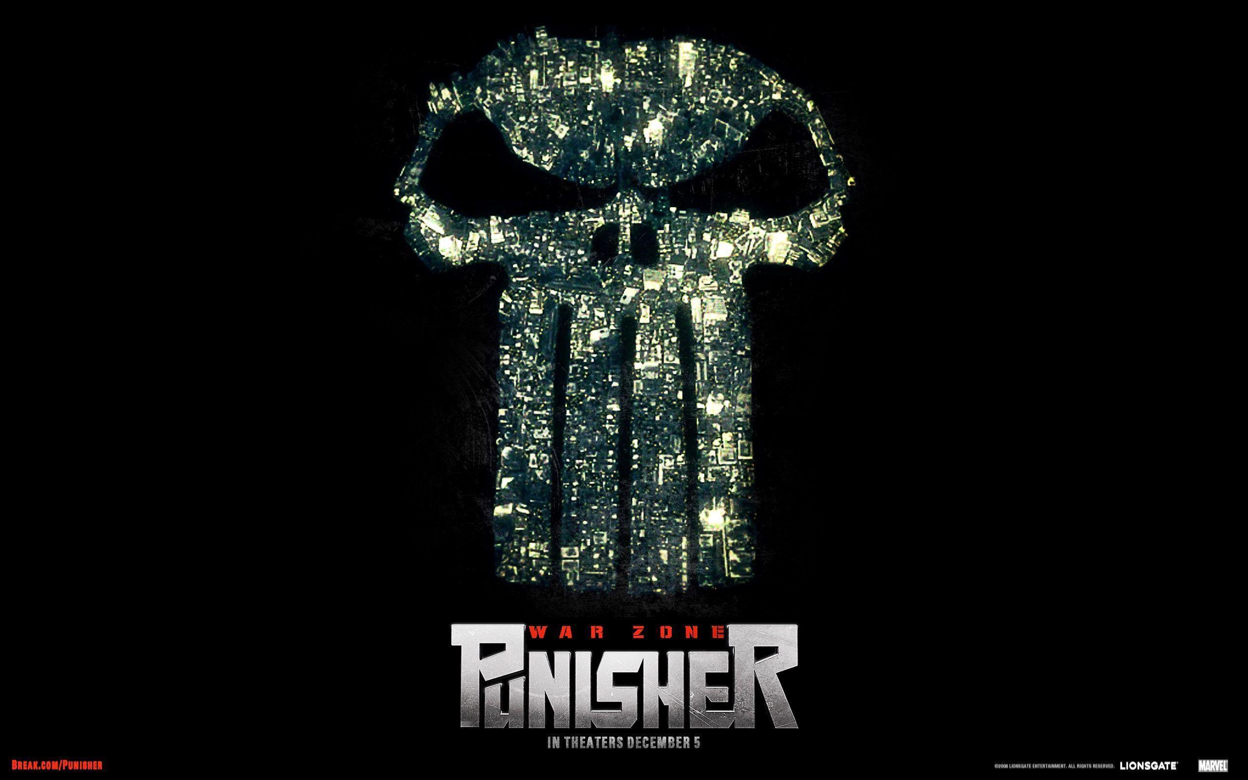 2560x1600 The Punisher's Skull Wallpaper