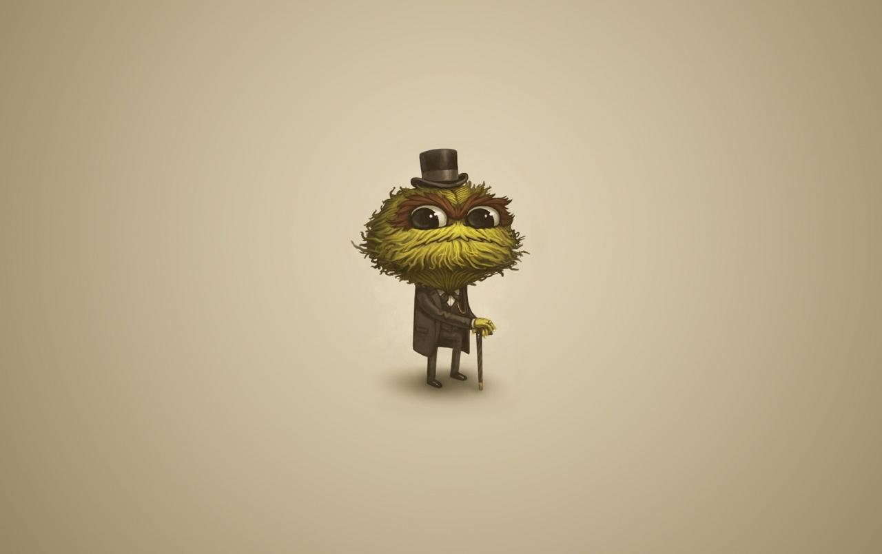 1280x804 Sesame Street Oscar the Grouch wallpaper. Sesame Street Oscar the Grouch