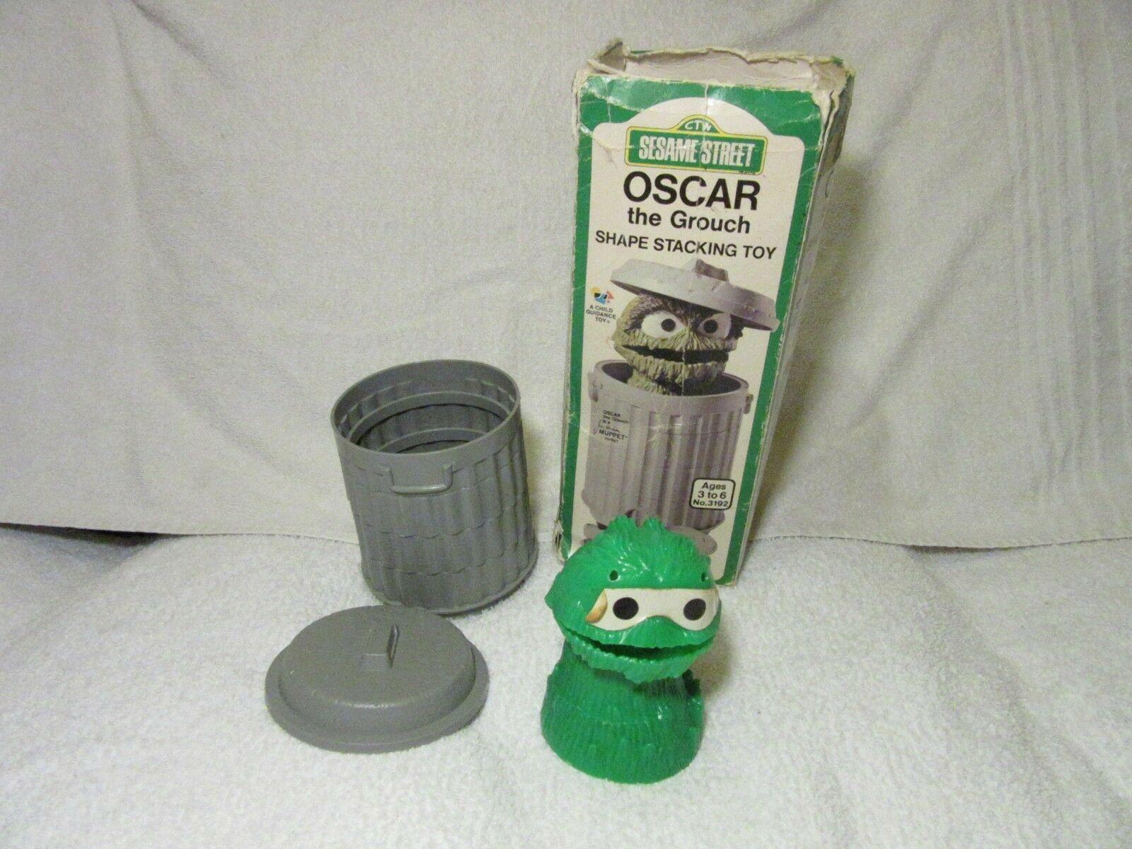 1600x1200 Sesame Street Oscar The Grouch Shape Stacking Toy by Child Guidance Muppets online