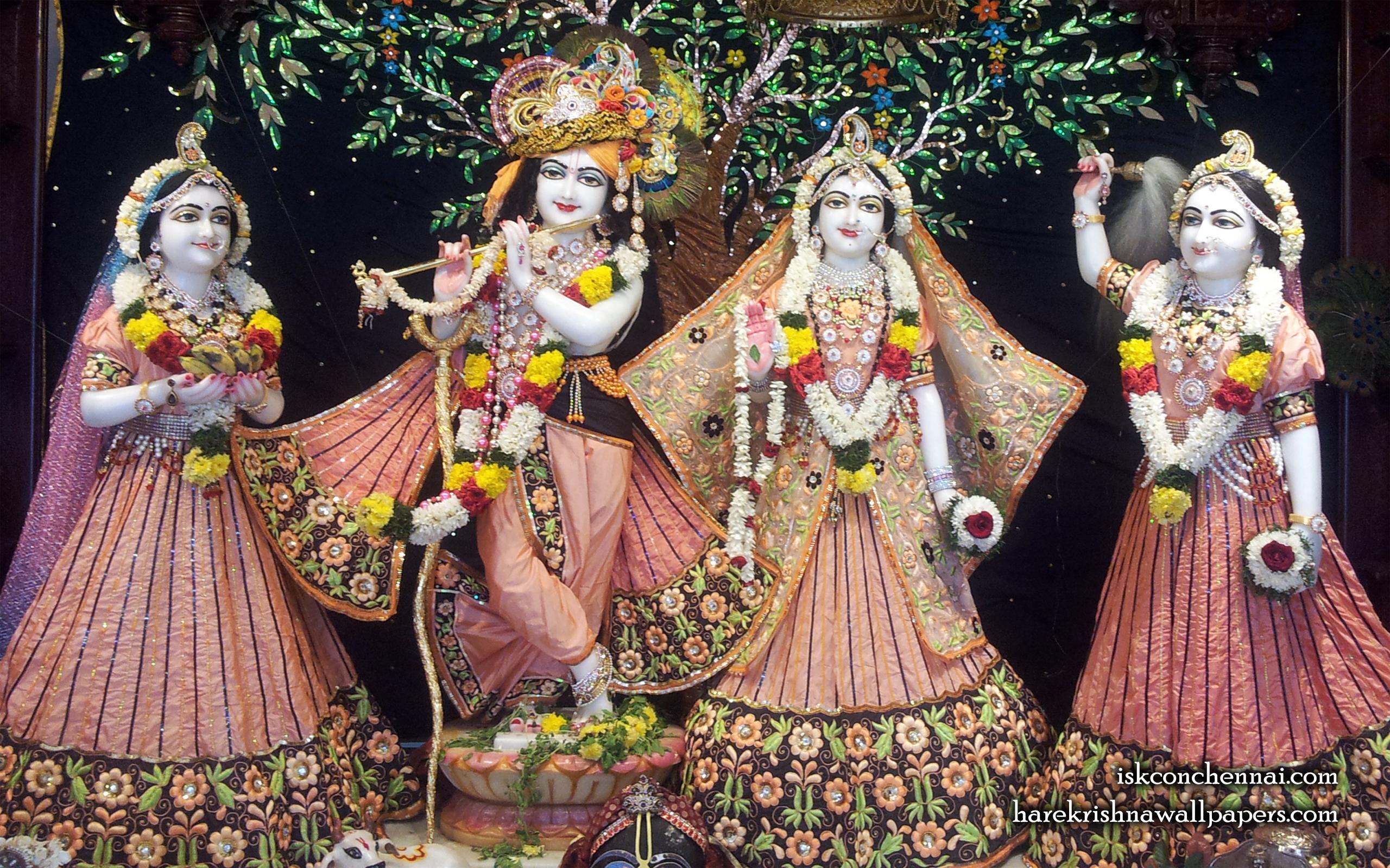 2560x1600 Sri Sri Radha Krishna Lalita Vishakha Wallpaper (004) Size 2560×1600 Download. Hare Krishna Wallpaper