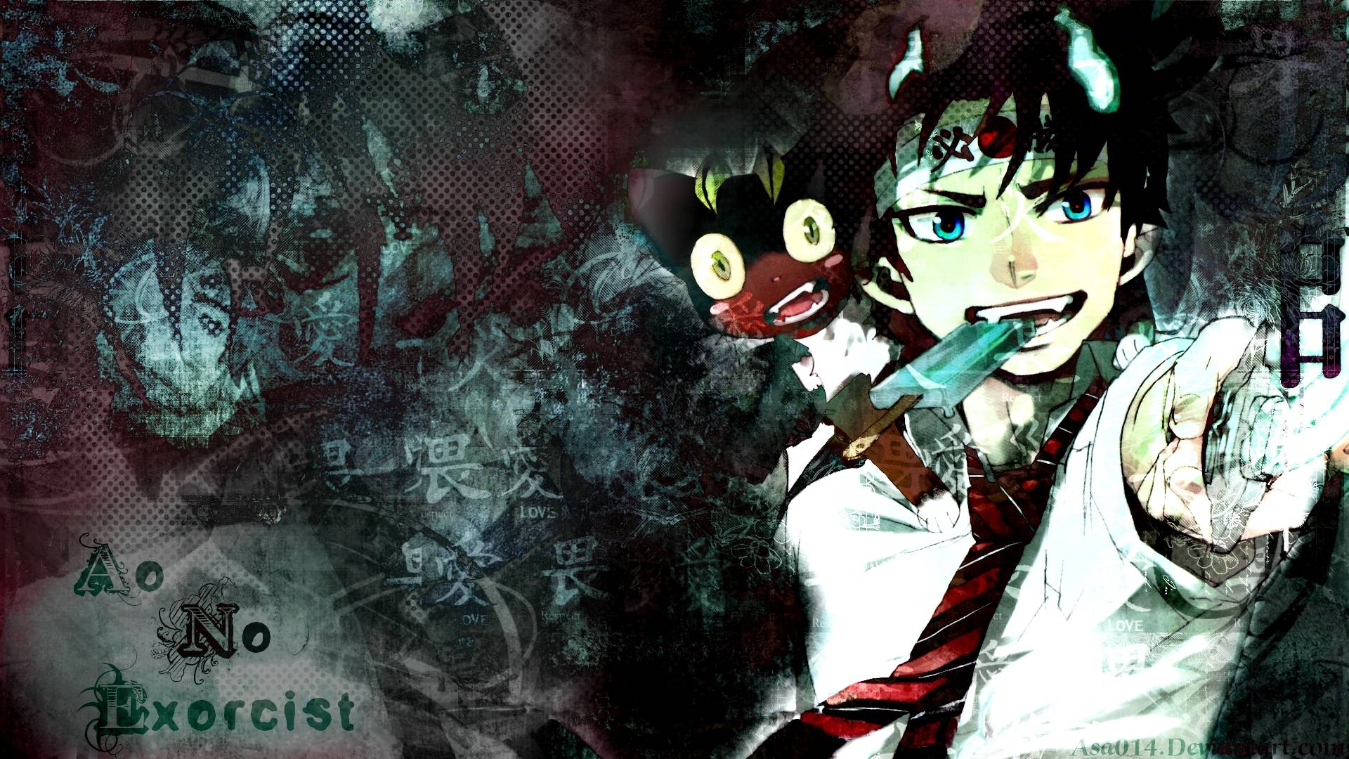 1920x1080 Blue Exorcist Wallpaper