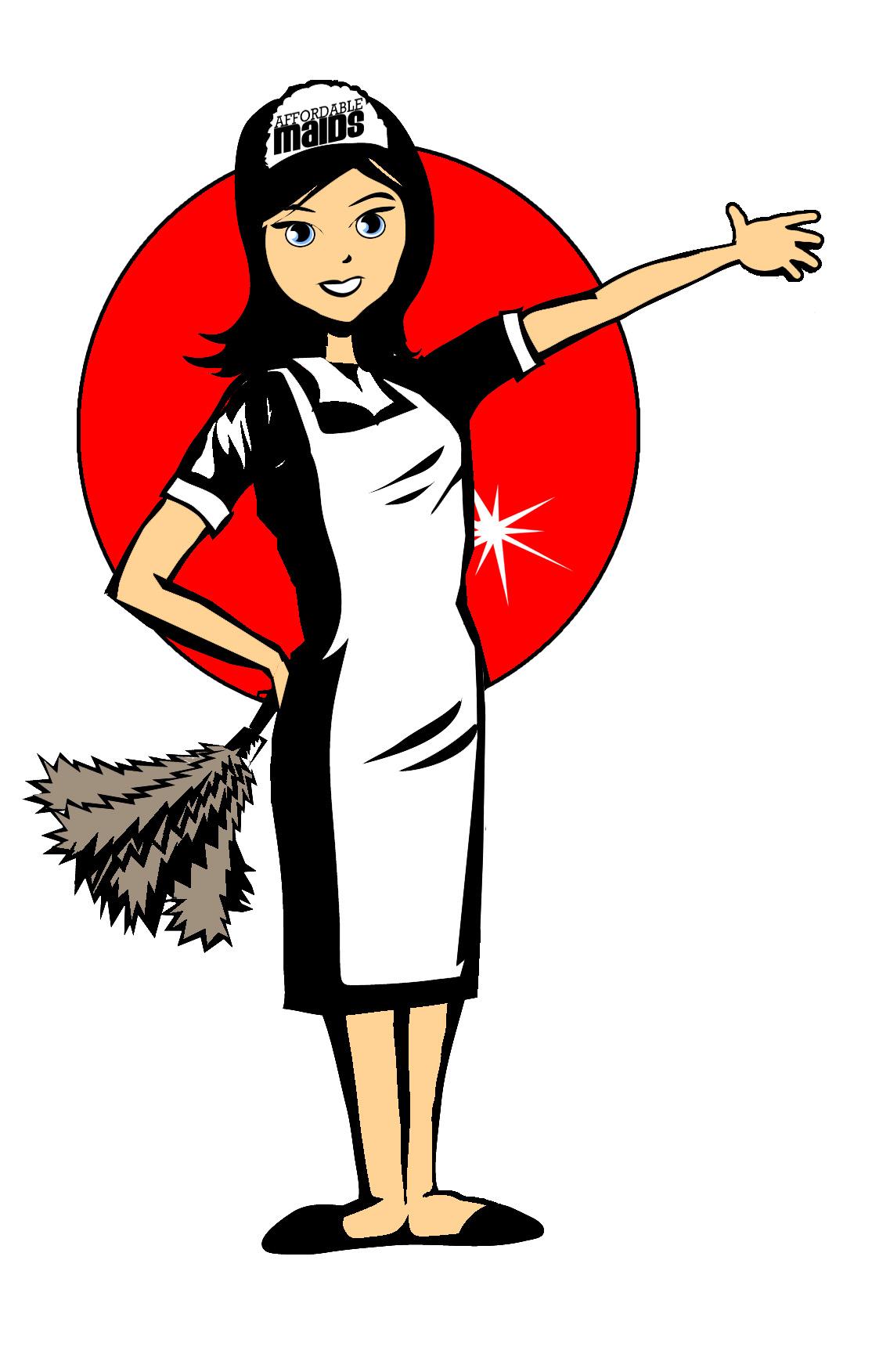 1137x1752 domestic helper clip art