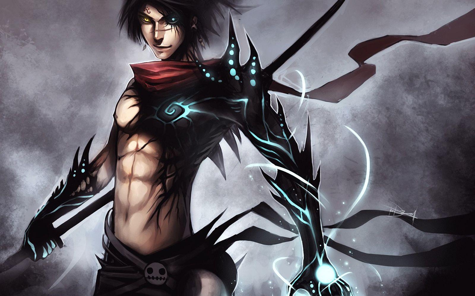 1600x1000 Weapon Male Anime HD Wallpaper Background Image Photo