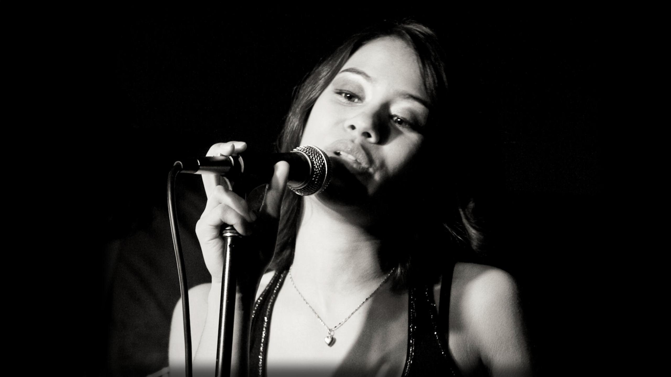 2560x1440 shameem taheri lee, girl, singing 1440P Resolution Wallpaper, HD Music 4K Wallpaper, Image, Photo and Background