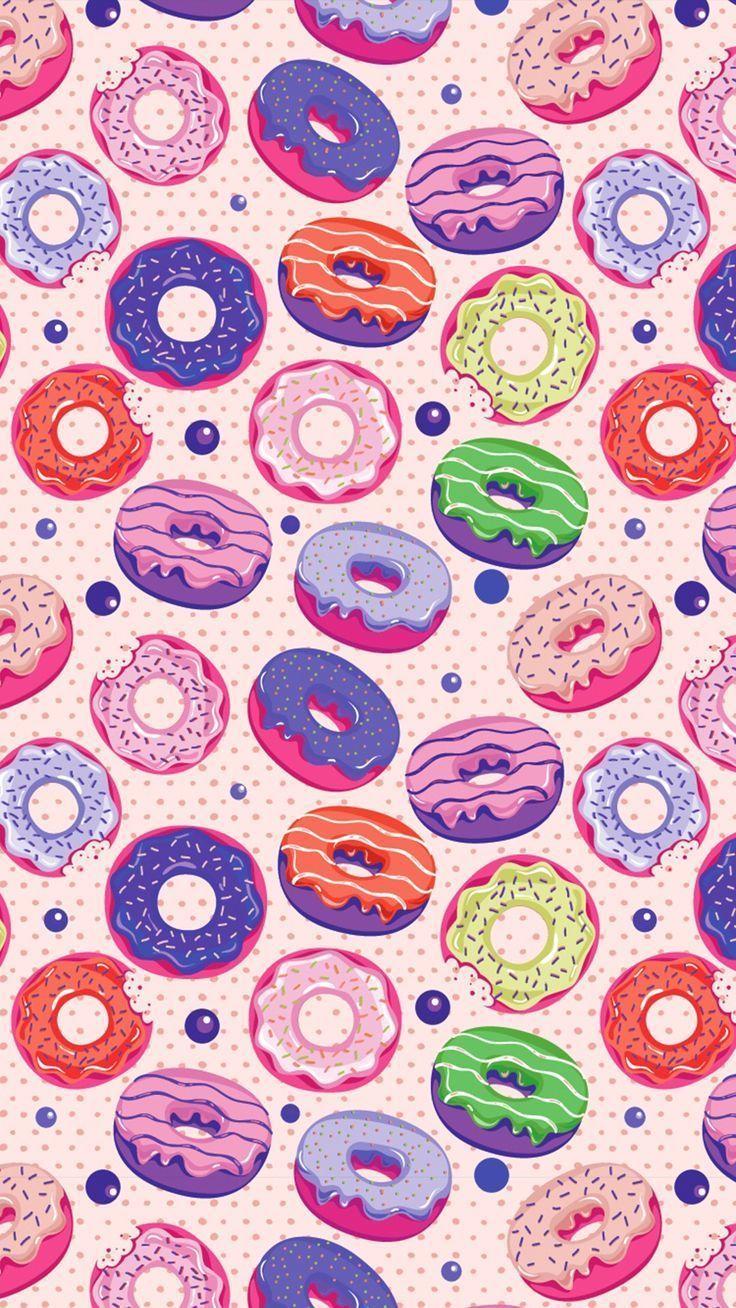 Donut Pattern Wallpapers - Top Free Donut Pattern Backgrounds