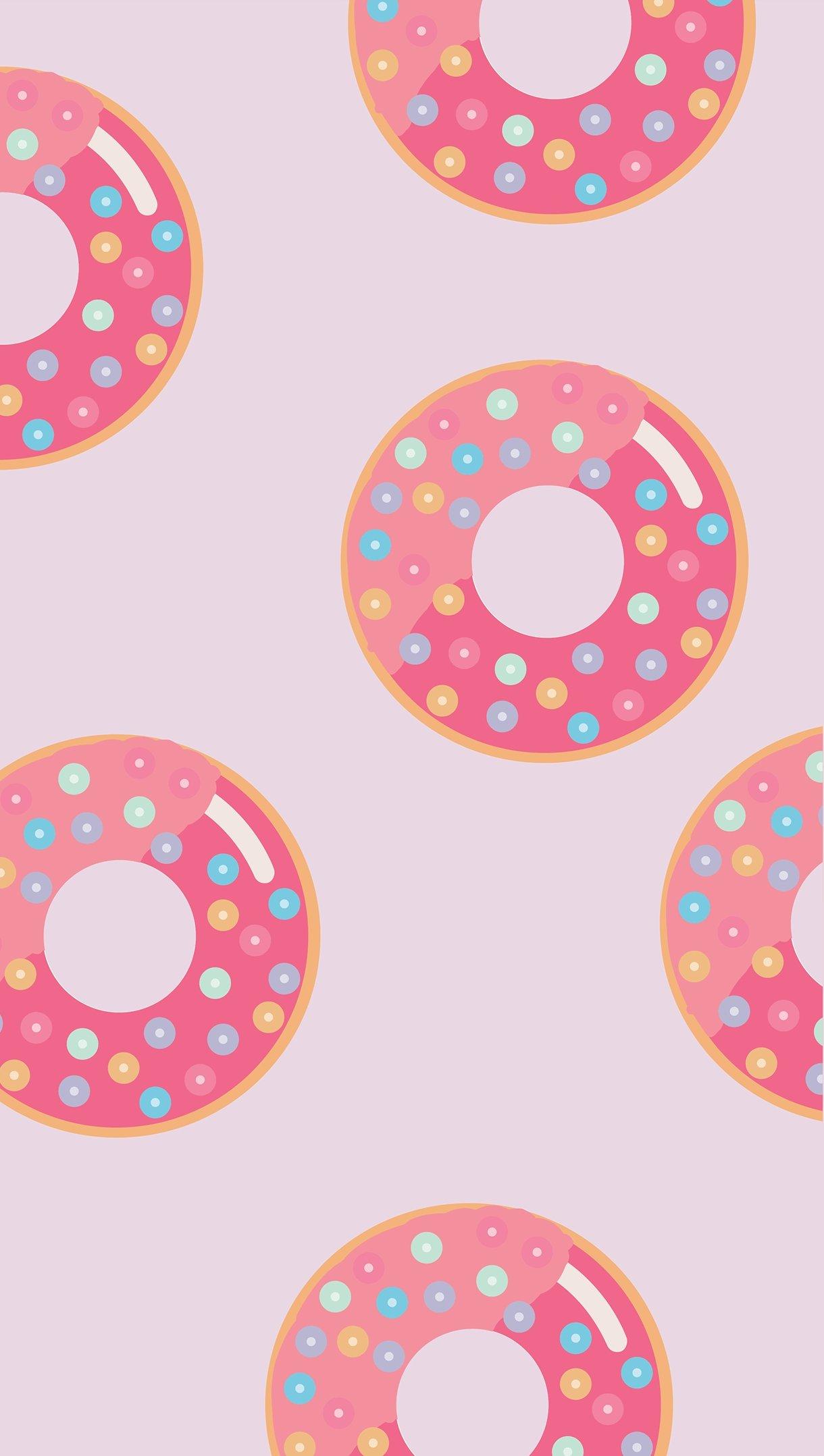 Donut Pattern Wallpapers - Top Free Donut Pattern Backgrounds