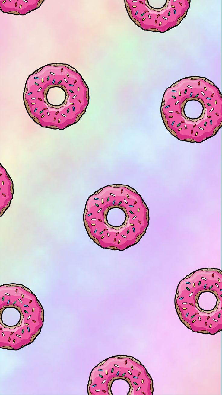 736x1308 Kawaii Cute Wallpaper Donuts