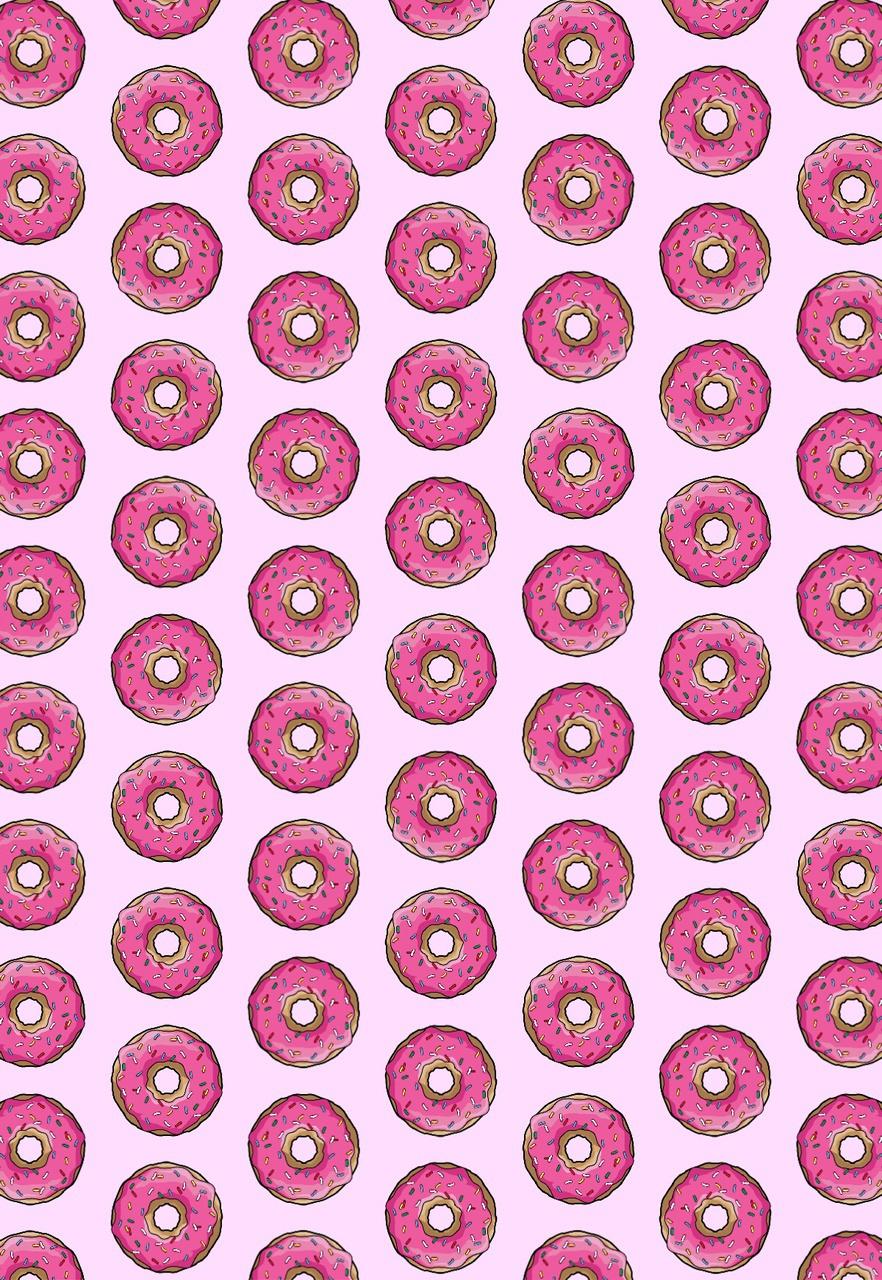 882x1280 Wallpaper, Donuts, And Love Image