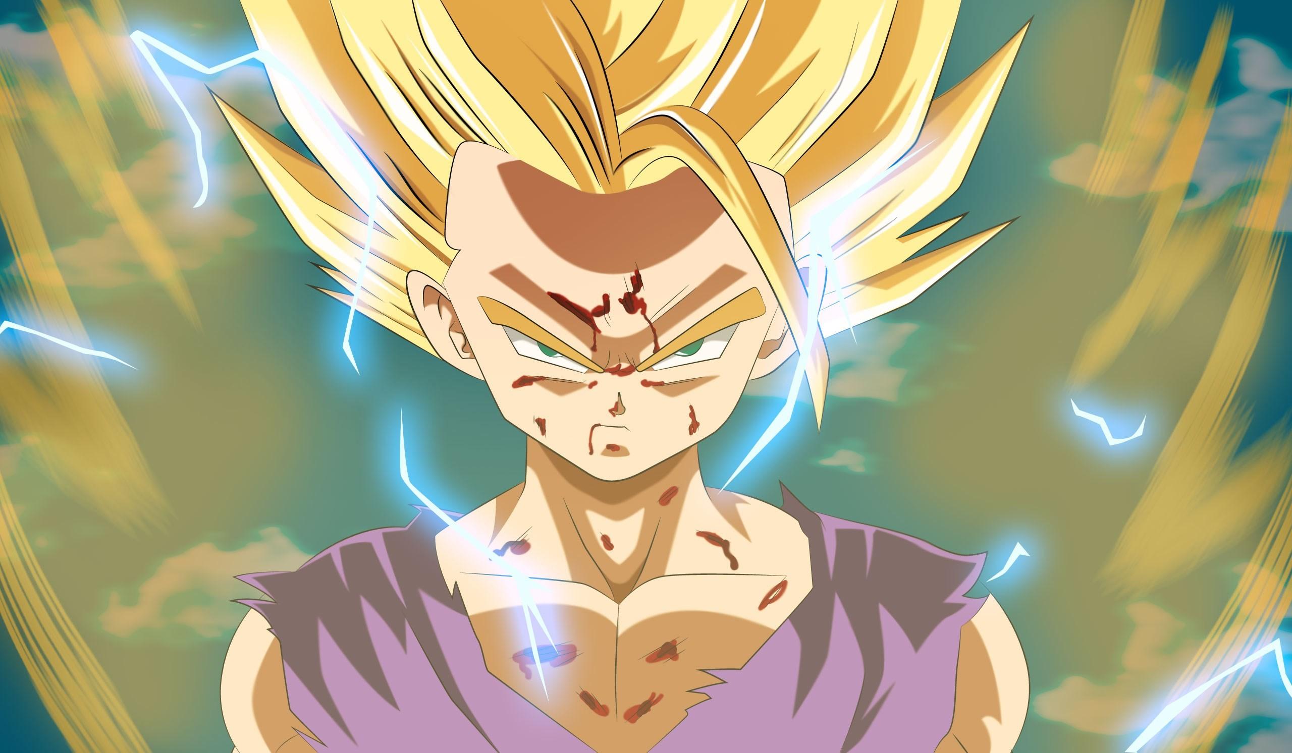 2560x1493 Super Saiyan 2 Gohan