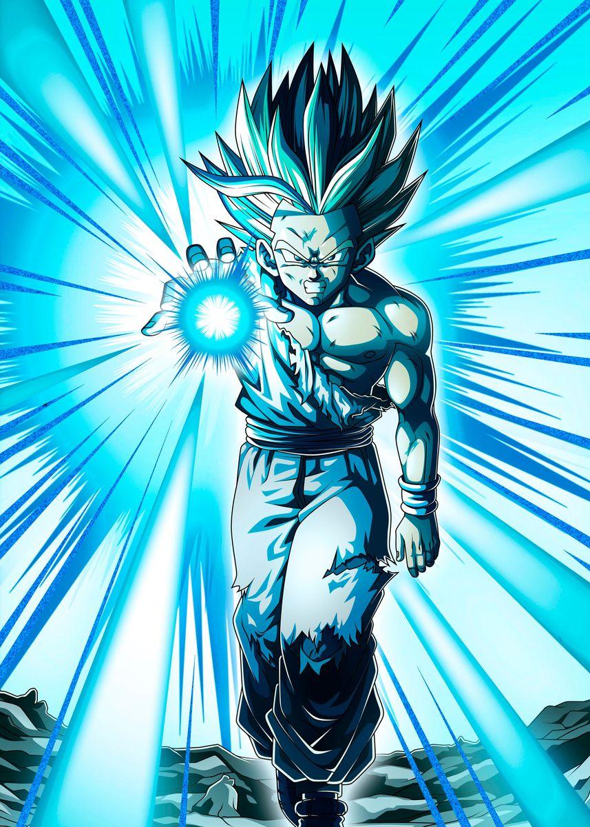 857x1200 Son Gohan SSJ2' Poster