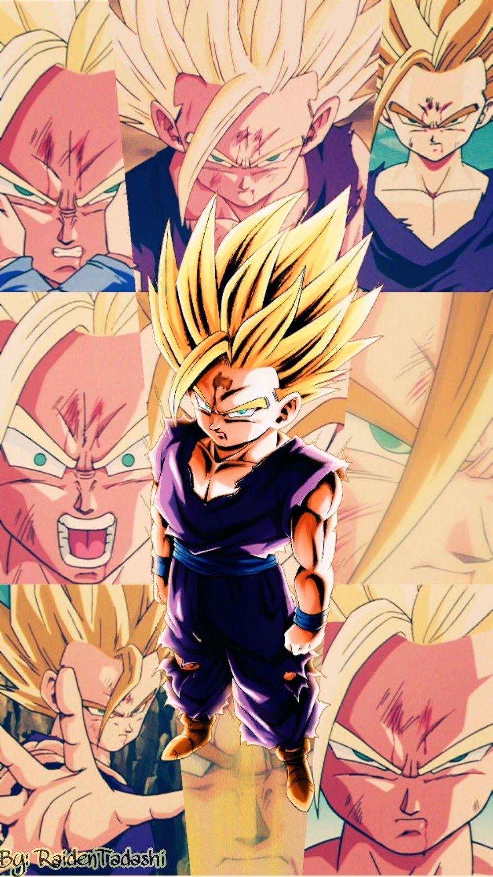 997x1773 Gohan SSJ2 Wallpaper. Dragon ball super manga, Dragon ball z, Dragon ball artwork