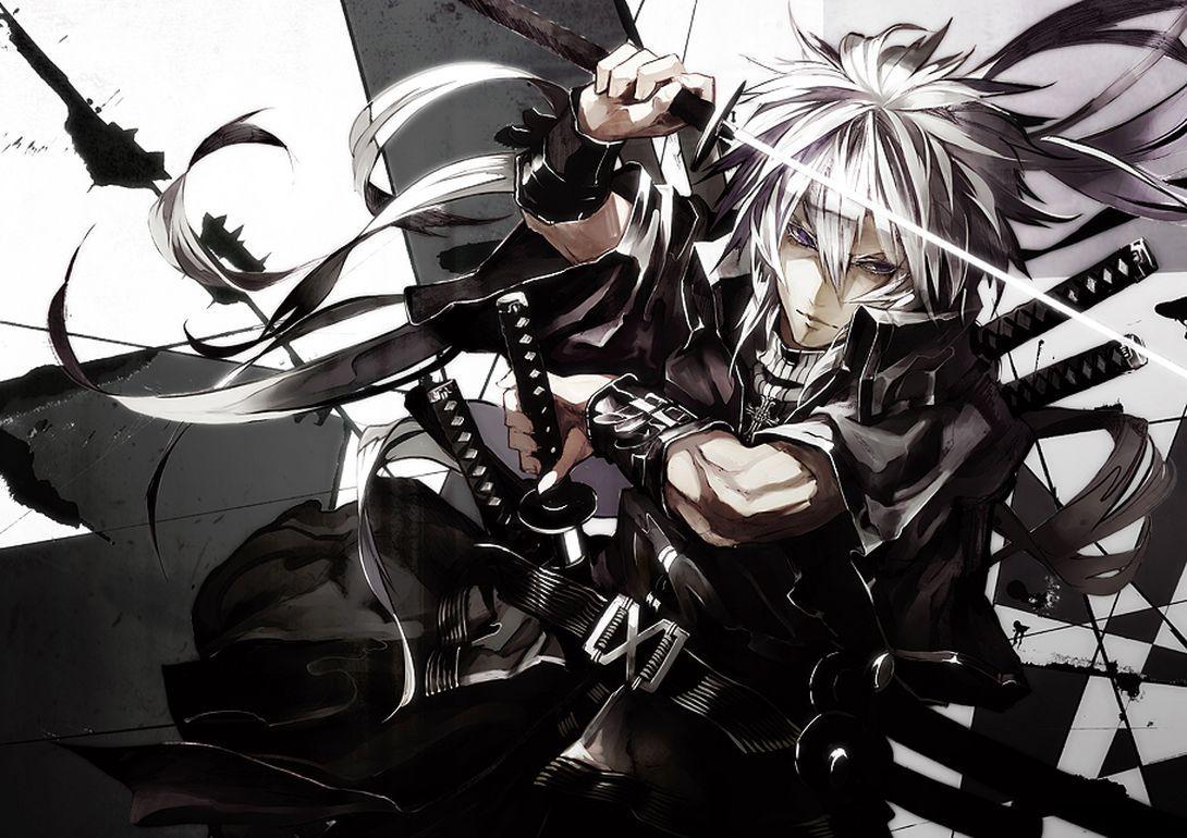 1090x770 Grey Black Anime Banpai Akira Belt Clothes Boy Cross 161029