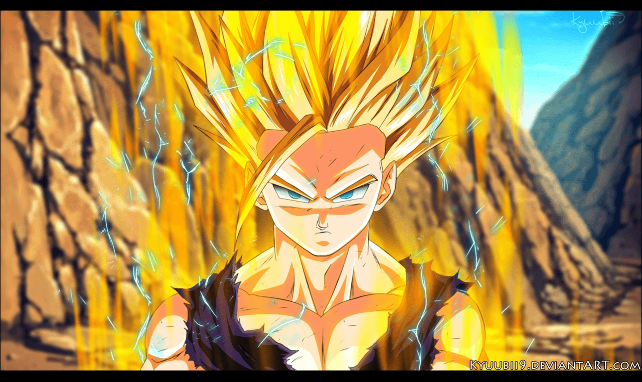 1280x763 Gohan Pequeno Ssj2 Wallpaper