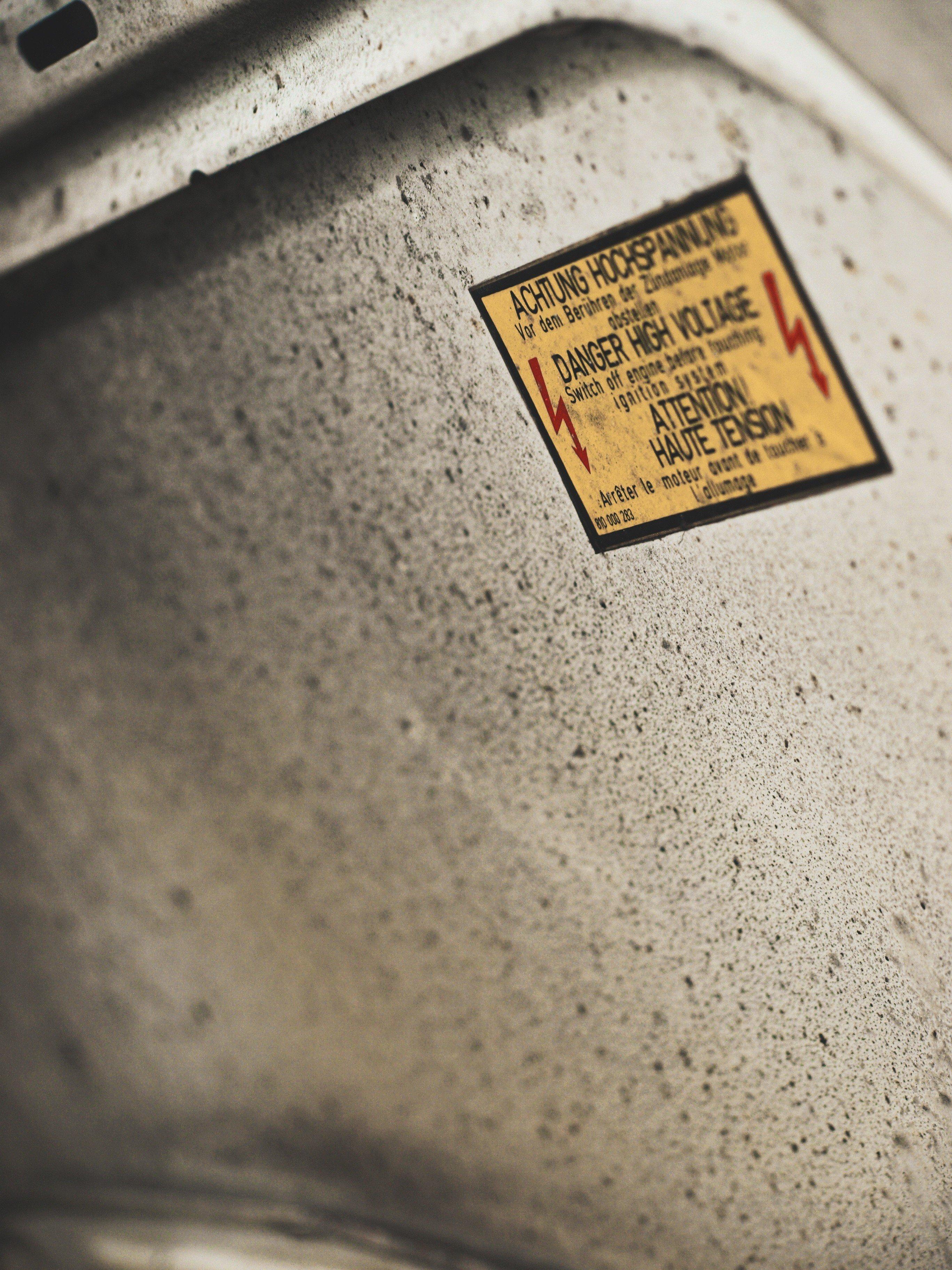 2736x3648 car, Vehicle, Warning signs, High voltage Wallpaper HD / Desktop and Mobile Background