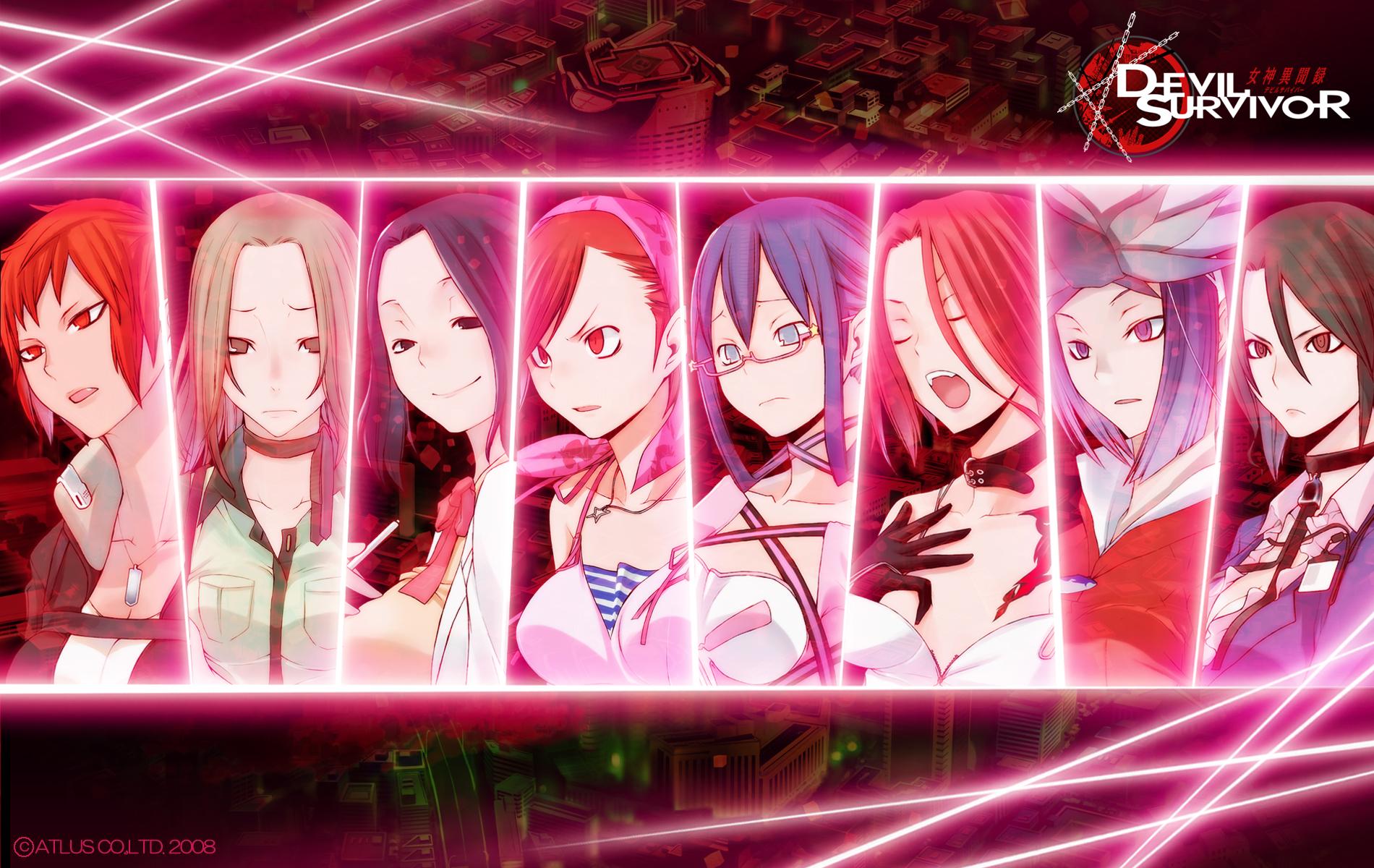 1900x1200 Shin Megami Tensei: Devil Survivor (Shin Megami Tensei: Devil Survivor Overclocked) Wallpaper Anime Image Board