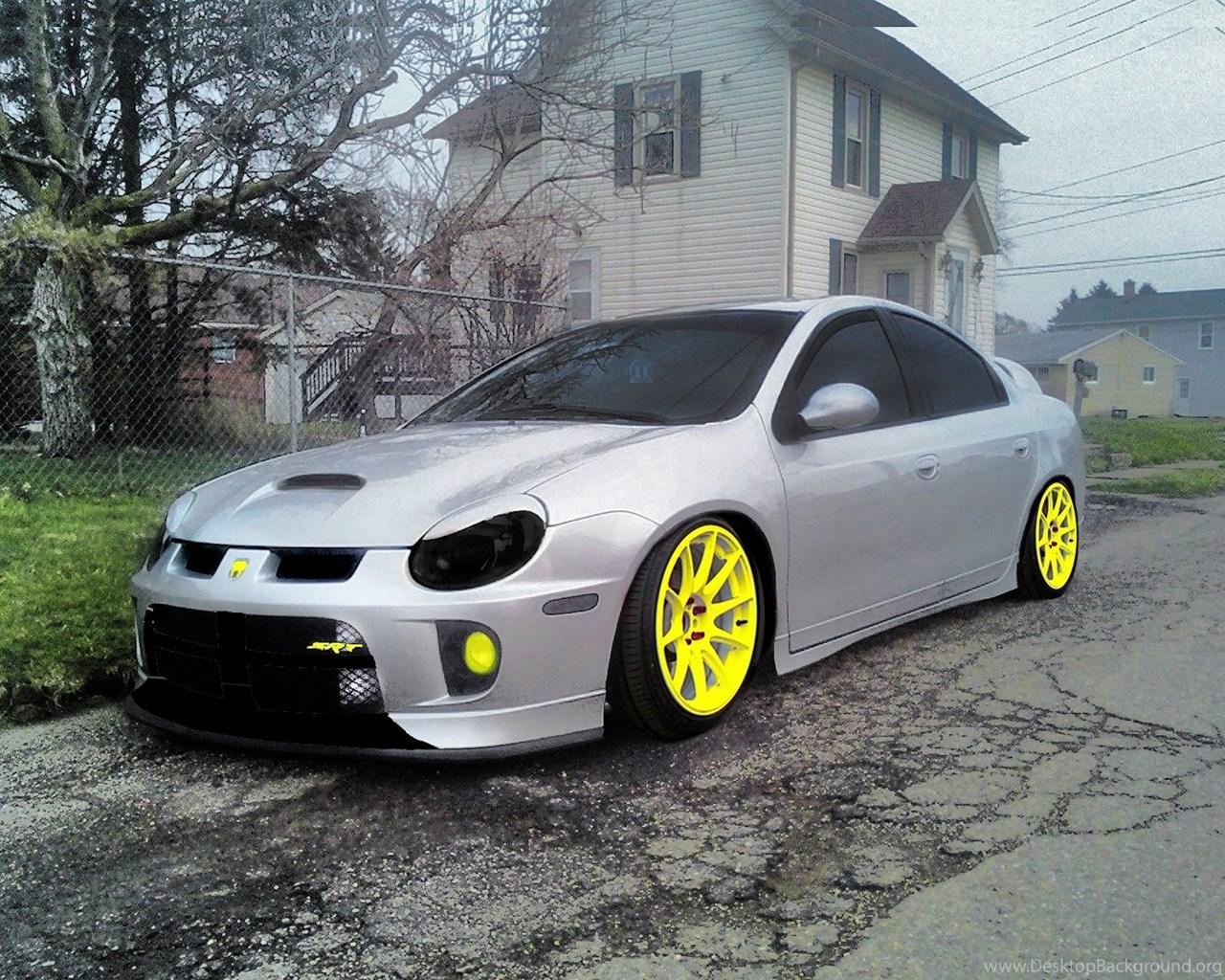 1280x1024 Dodge Neon Srt 4 Slammed Image Desktop Background