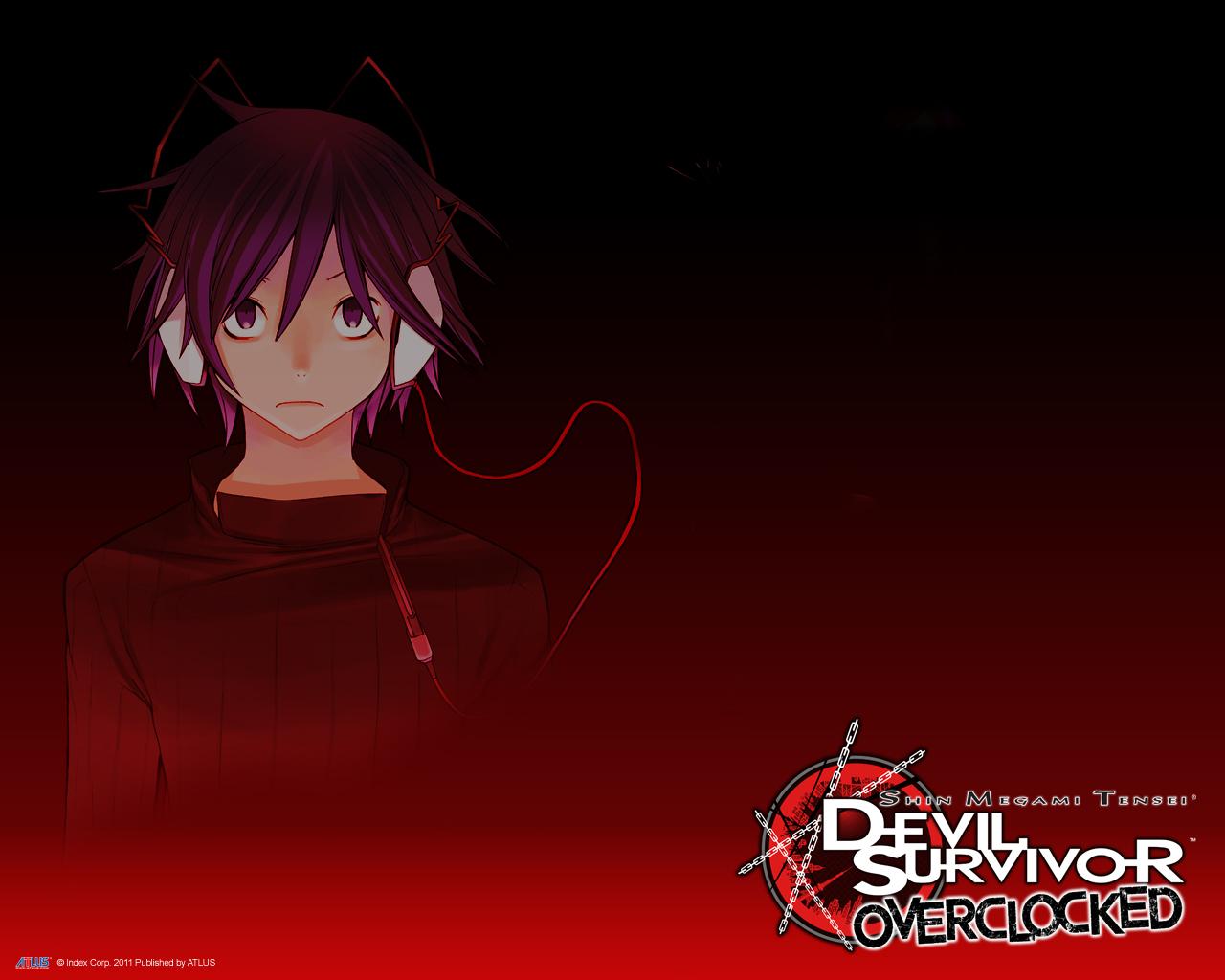 1280x1024 Minegishi Kazuya Megami Tensei: Devil Survivor Anime Image Board
