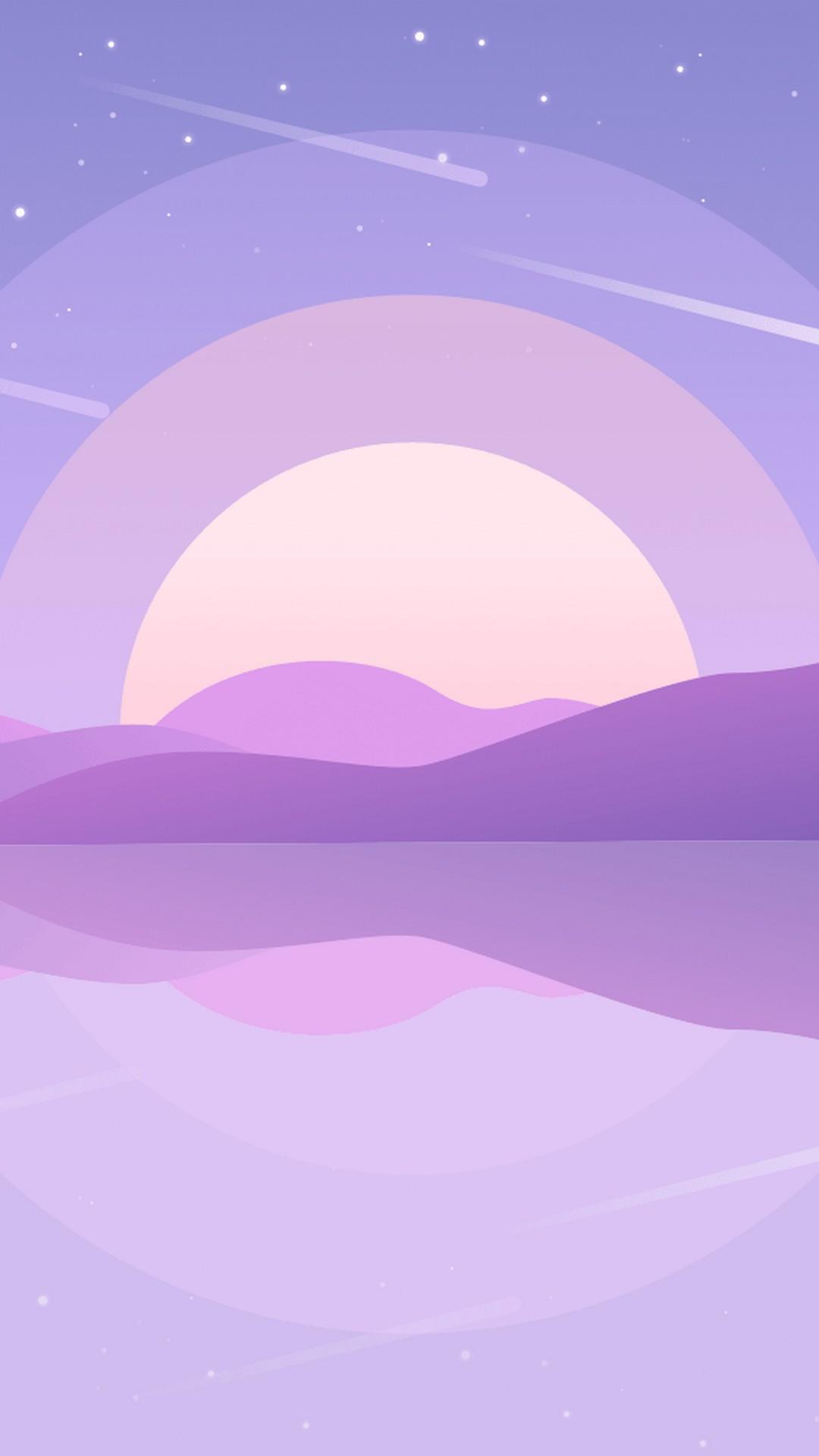 1080x1920 Purple Aesthetic iPhone Wallpaper 3D iPhone Wallpaper