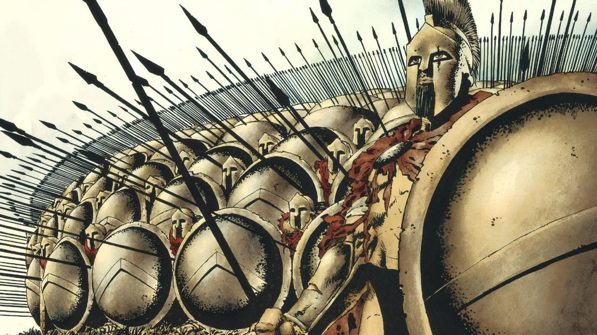 1920x1080 Sparta, Fantasy, Warrior Wallpaper HD / Desktop and Mobile Background