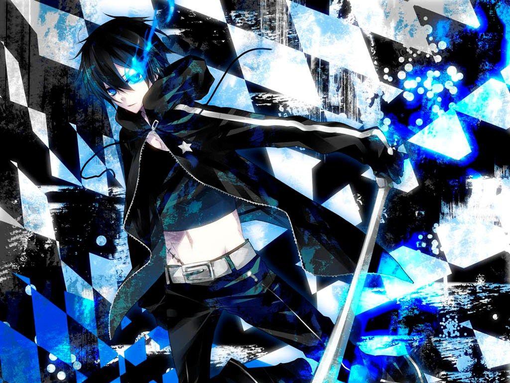 1024x768 black rock shooter cosplay hatsune mikuo short hair vocaloid