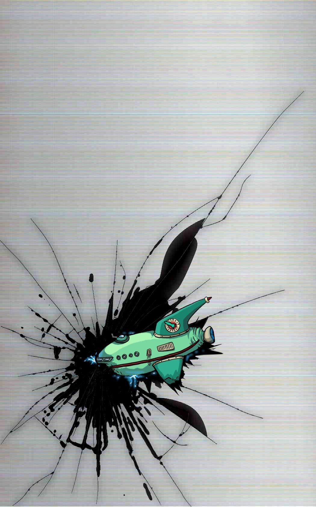 1050x1680 Futurama Phone Wallpaper