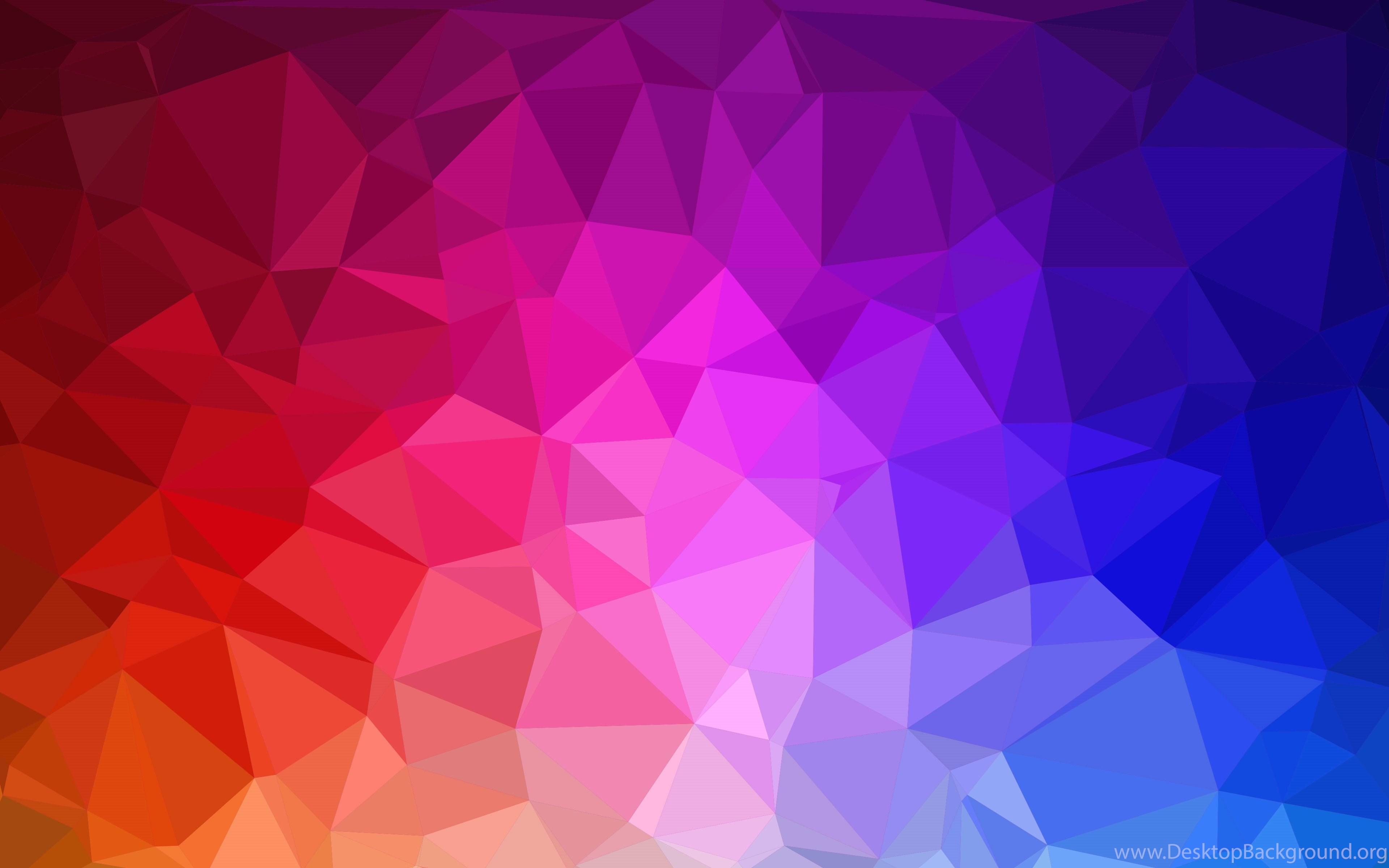 3840x2400 Top Image For Colorful Geometric Wallpaper Desktop Background