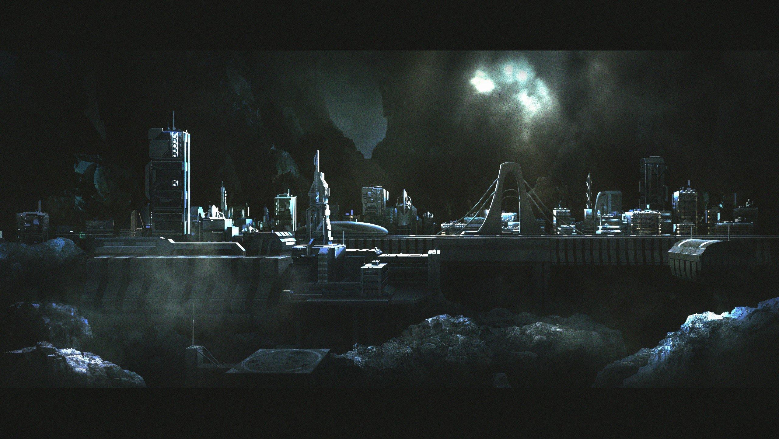 2560x1443 dark, Futuristic HD Wallpaper / Desktop and Mobile Image & Photo