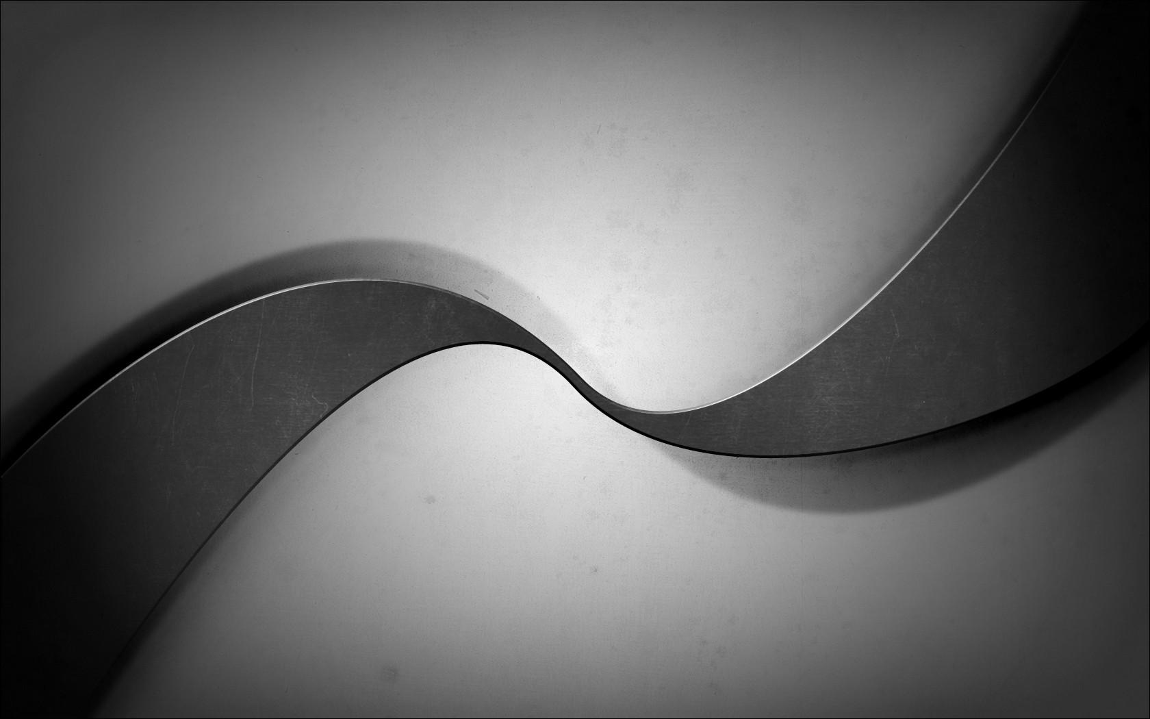 1680x1050 Black White Gray Wallpaper