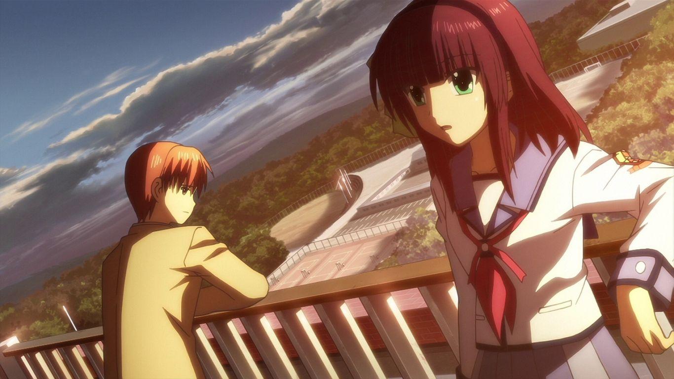 1366x768 Download wallpaper 1366x768 angel beats, nakamura yuri, otonashi