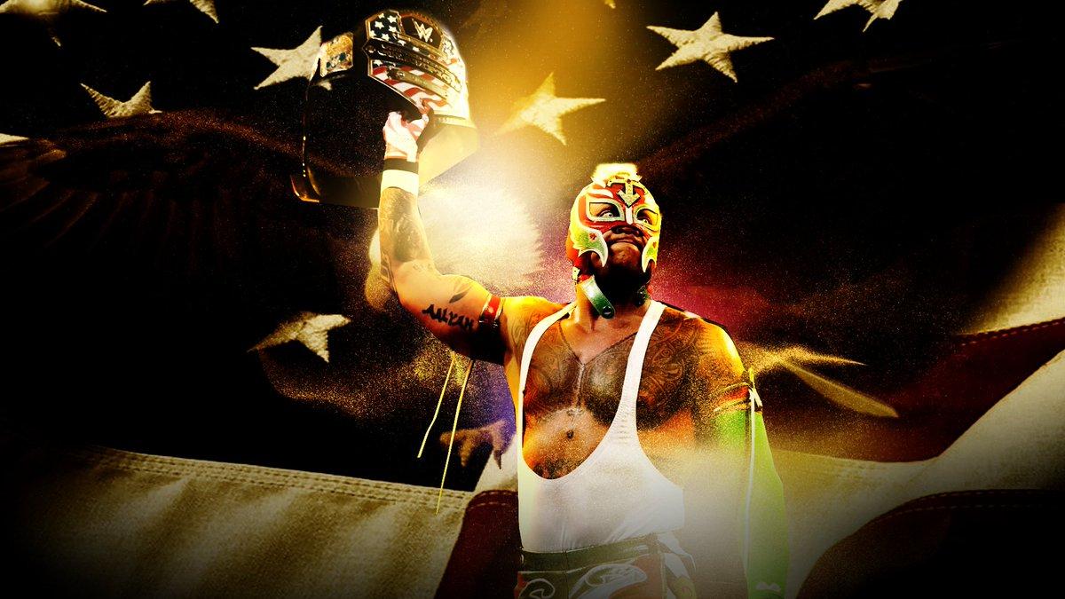 1200x675 LR STYLES United States Champion Rey Mysterio Wallpaper! #WWE #RAW #MITB