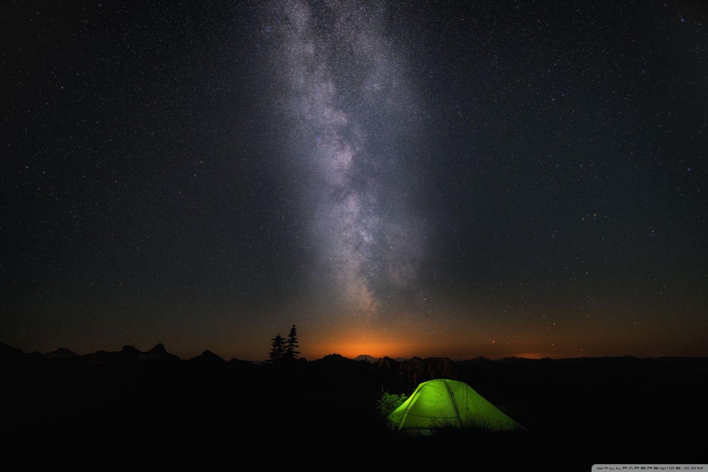 1440x960 Windows 10 Night Sky ❤ 4K HD Desktop Wallpaper for 4K Ultra HD TV