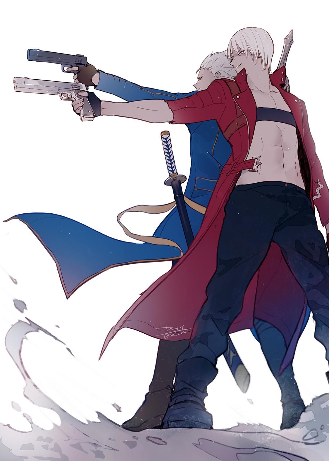1125x1575 Dante And Vergil May Cry Dante And Vergil Art