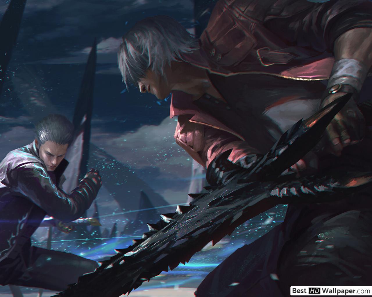 1280x1024 Devil May Cry 5 Vs Dante HD wallpaper download