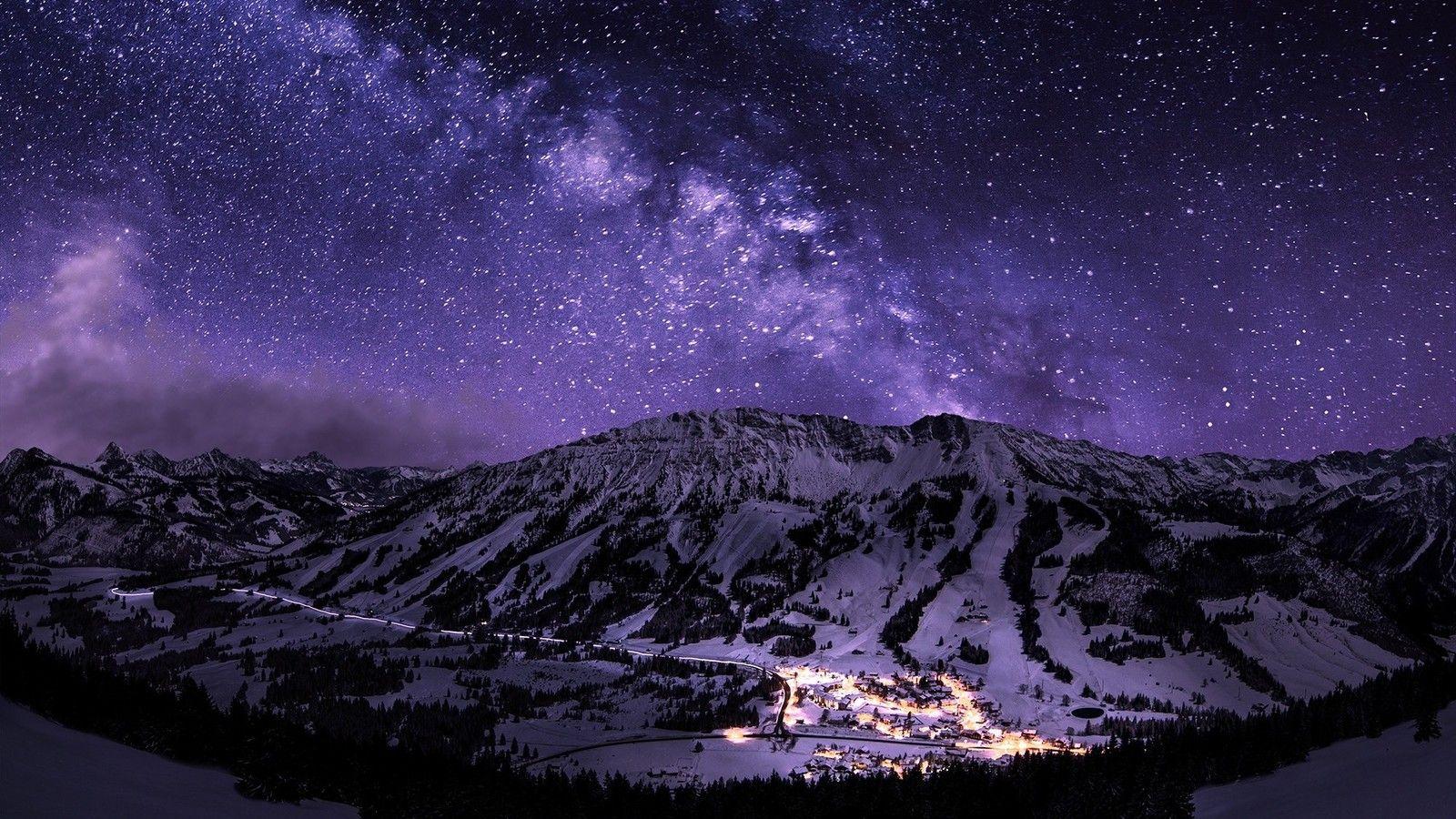 1600x900 Stars Night Galaxy 1600x900 Resolution HD 4k Wallpaper