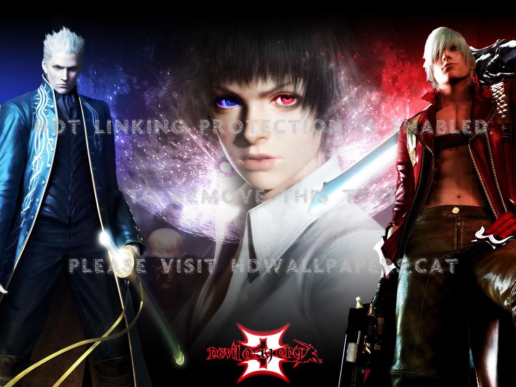1024x768 devil may cry dante and vergil games