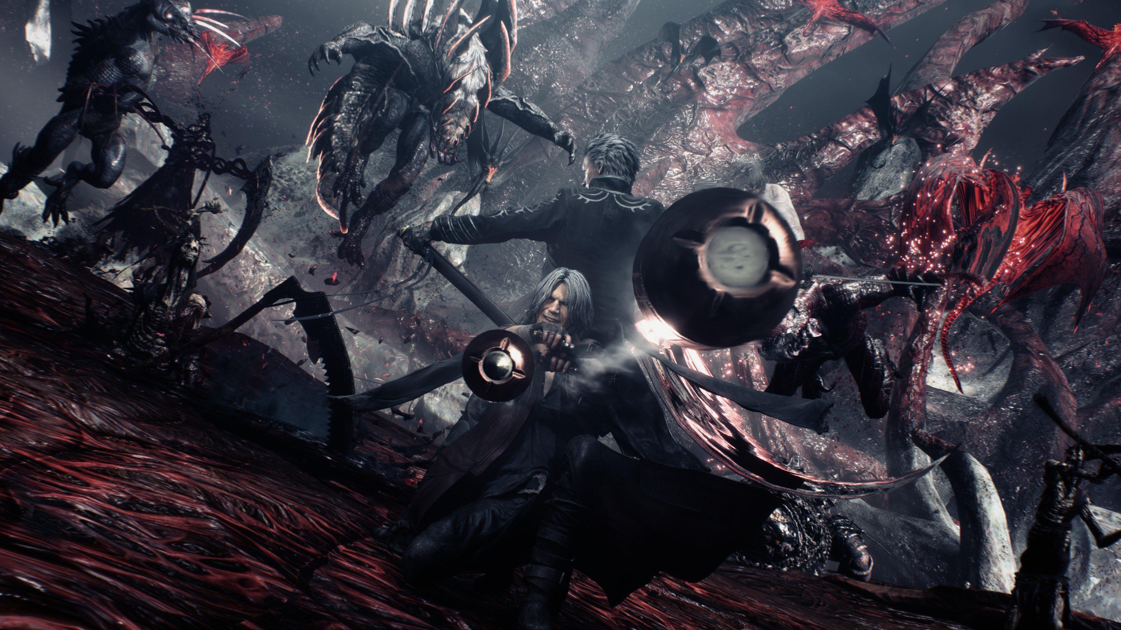 3840x2160 Dante and Virgil 4K wallpaper