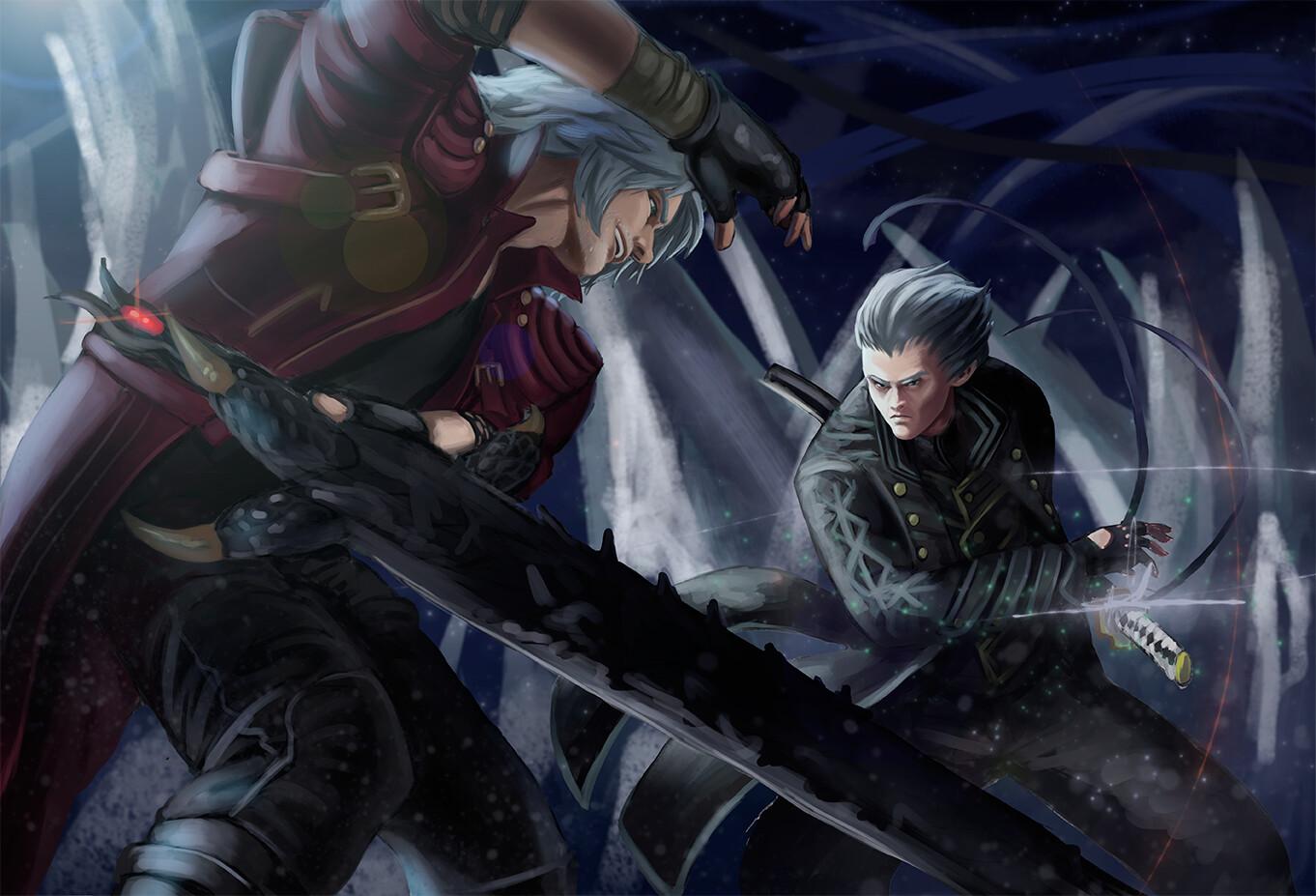 1362x927 Dante vs Vergil, An_dré 2B