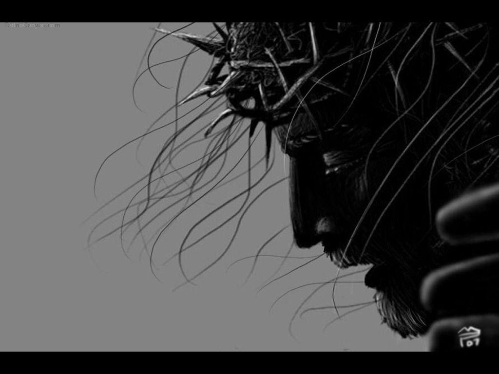 1024x768 Jesus Design Wallpaper