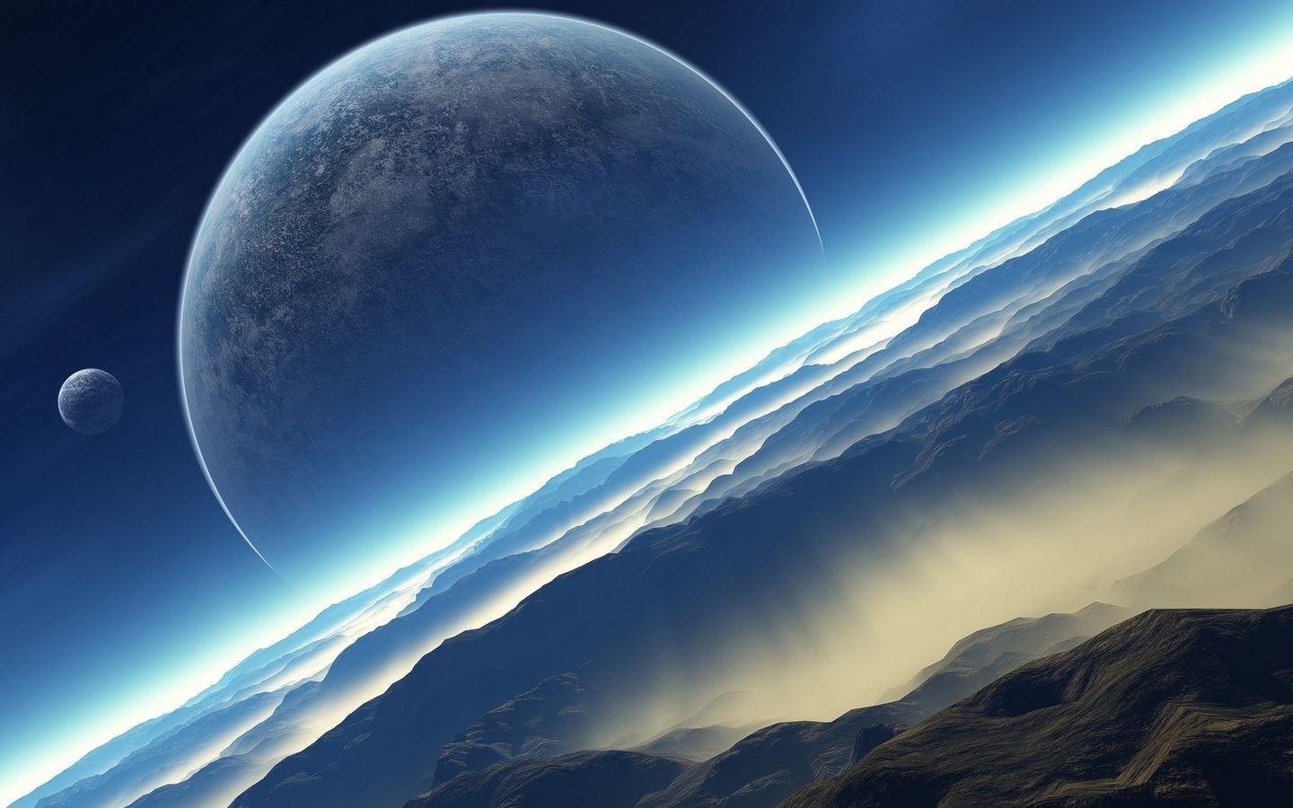 1440x900 Solar System Background about space