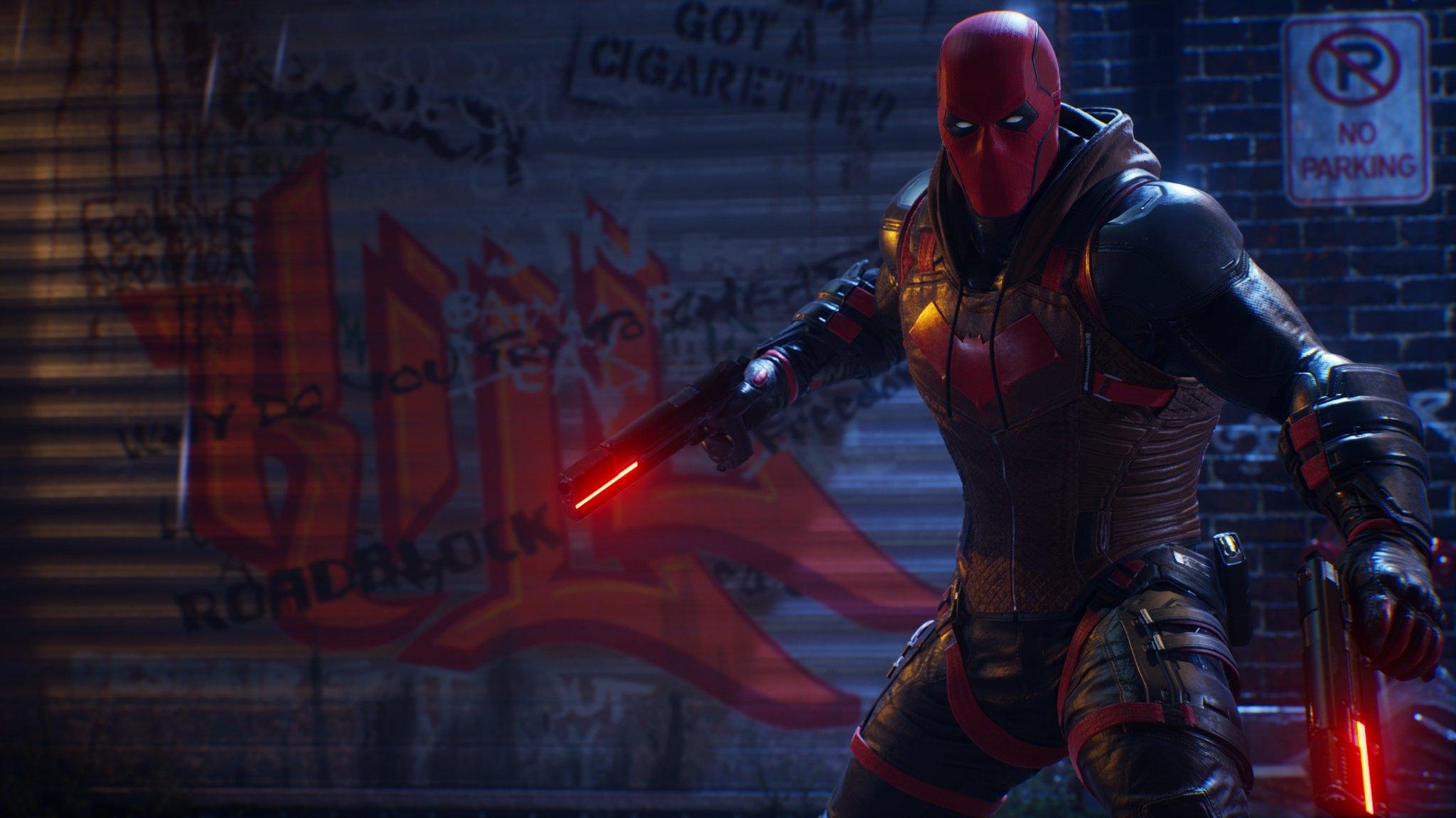 2048x1152 Red Hood Gotham Knights Game Wallpaper, HD Games 4K Wallpaper, Image, Photo and Background
