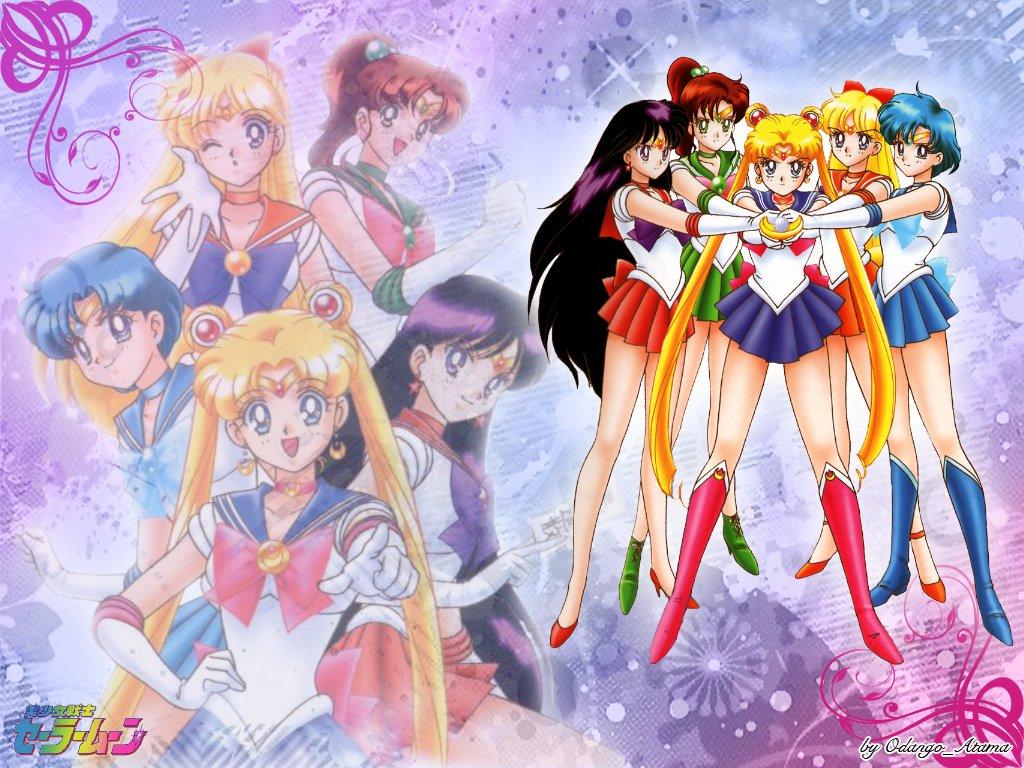1024x768 Anime Cute Sailor Moon Wallpaper