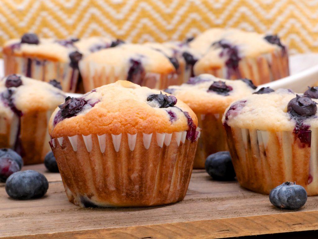 1024x768 Blueberry Cream Cheese Muffins Can Cook