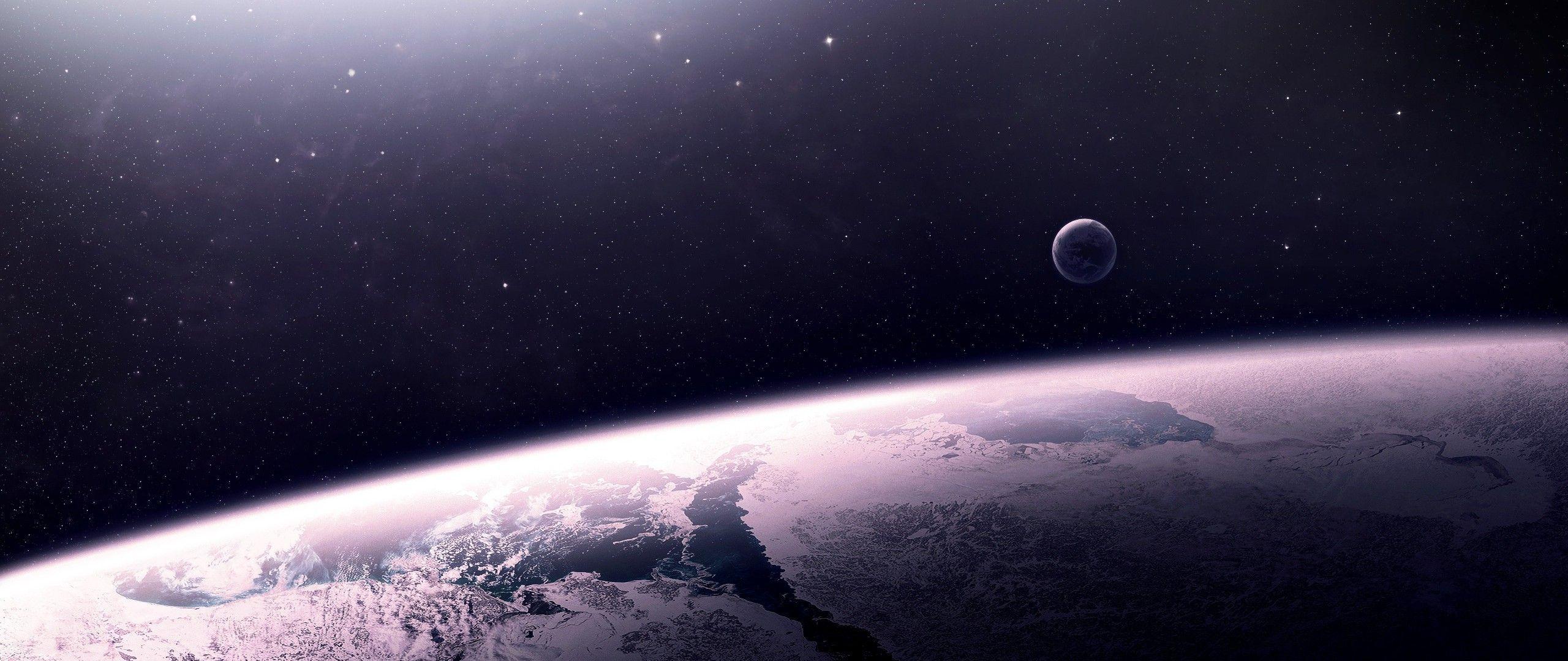 2560x1080 Ultra Wide Wallpaper Free 2560X1080 Ultra Wide Background - Planets wallpaper, Wallpaper background, Space art