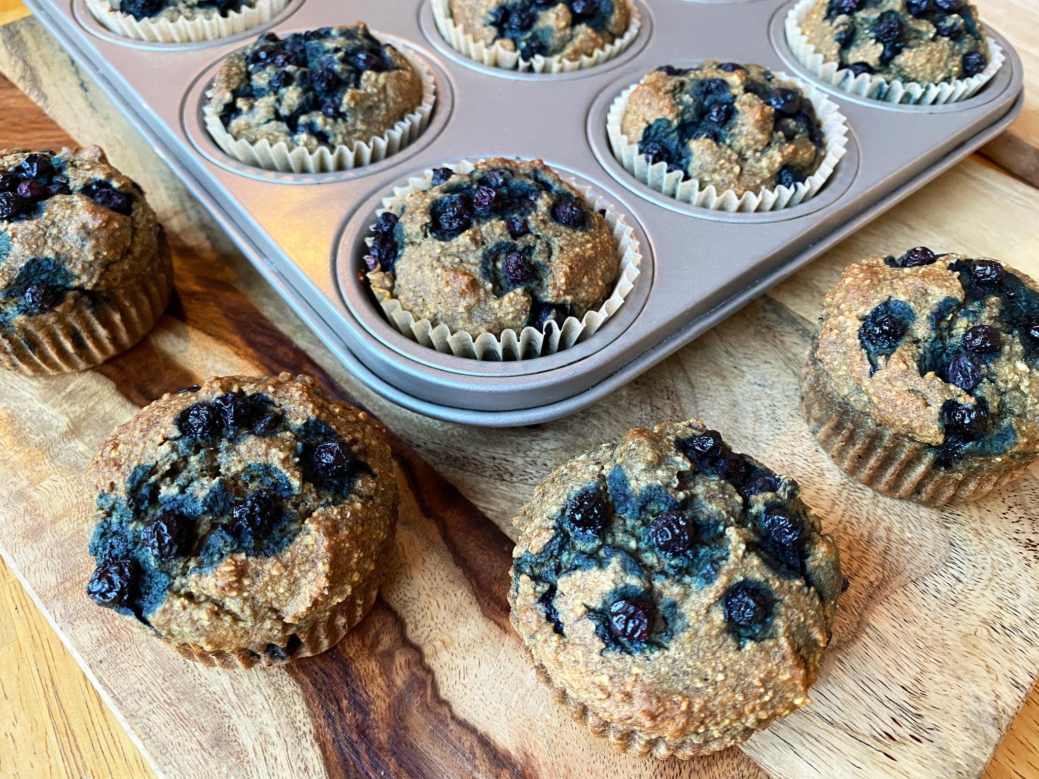 2048x1536 Sugar Free Vegan Blueberry Muffins
