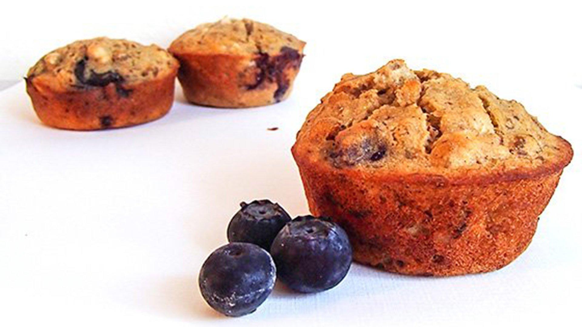 1920x1080 Protein Blueberry Muffin