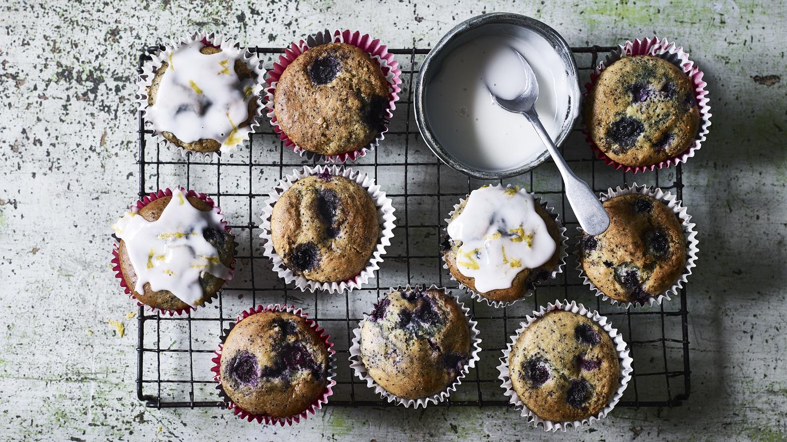 1600x900 Vegan blueberry muffins recipe